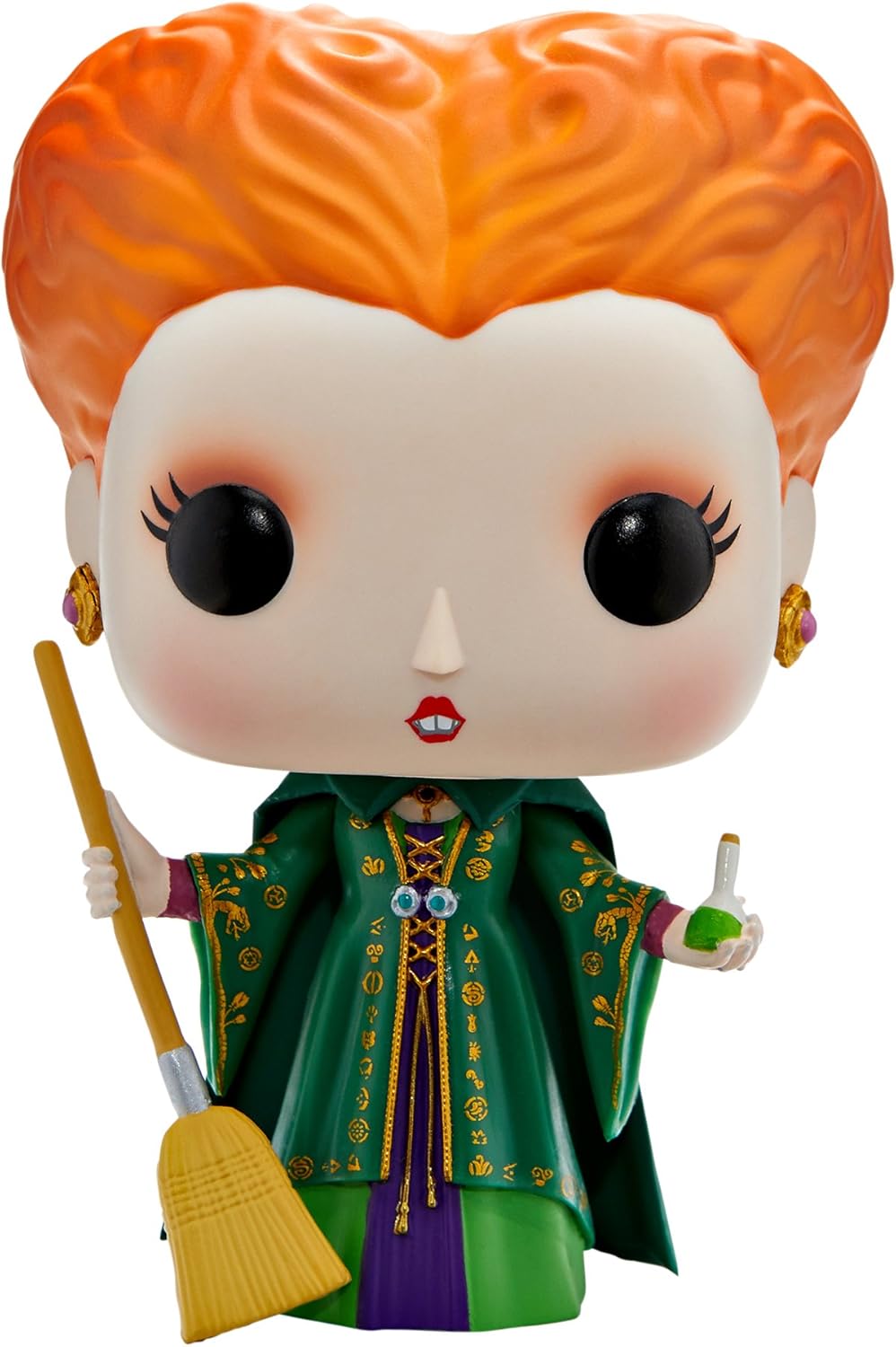 Disney Hocus Pocus Winifred Sanderson Costume Dress - Official Licensed Halloween Cosplay Outfit for Women & Adults - Perfect for Halloween Parties, Cosplay Events, and Themed Dress-Up