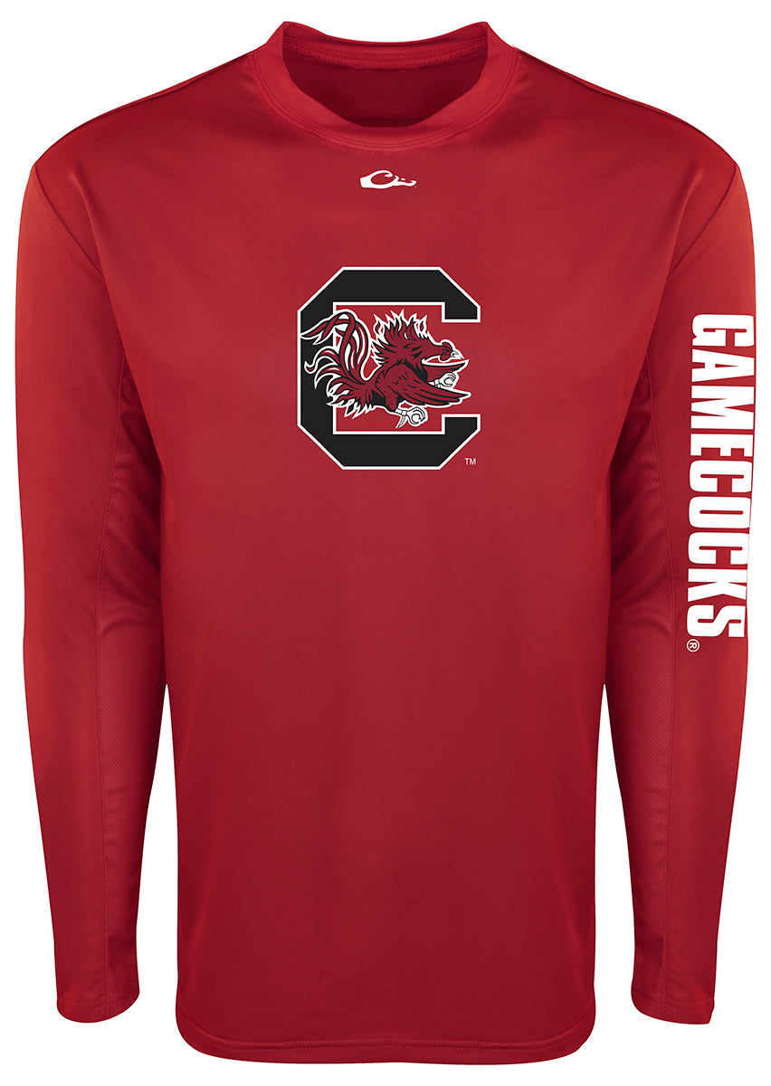 South Carolina Long Sleeve Performance Shirt for Men & Women - Moisture Wicking, Breathable Workout & Running Top - Ideal for Gym, Hiking & Outdoor Sports