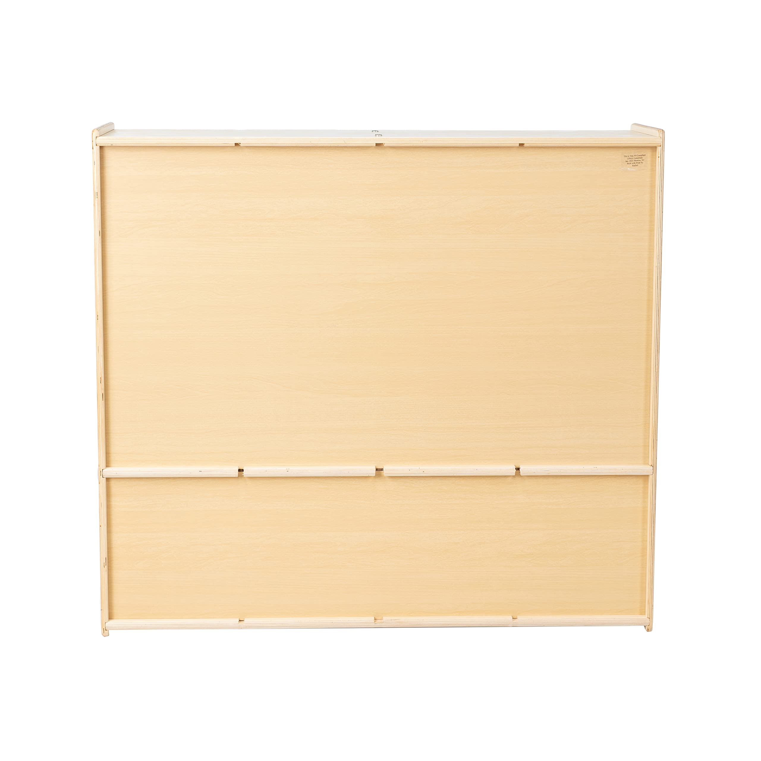 4-Section Wooden Coat Locker with Bench & Storage Cubby Organizer - Kids Backpack Storage with Hooks for Daycare, Classroom & Home Entryway - Perfect for Organizing Coats, Shoes & School Supplies