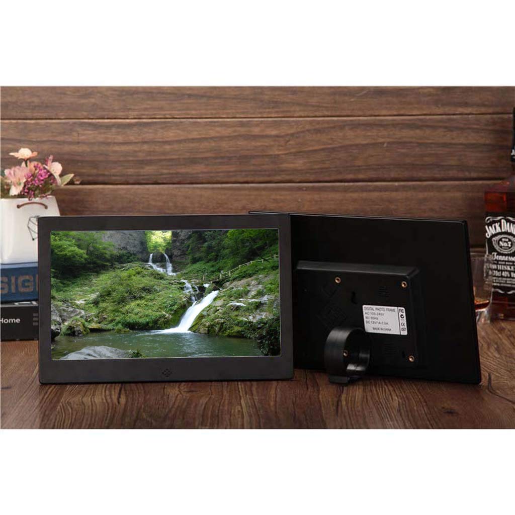 HD Digital LED Photo Frame with Video, Music, Calendar & Clock - USB/SD Card Slot, Multi-Format Support | Perfect for Home Decor, Office Display & Thoughtful Gifts