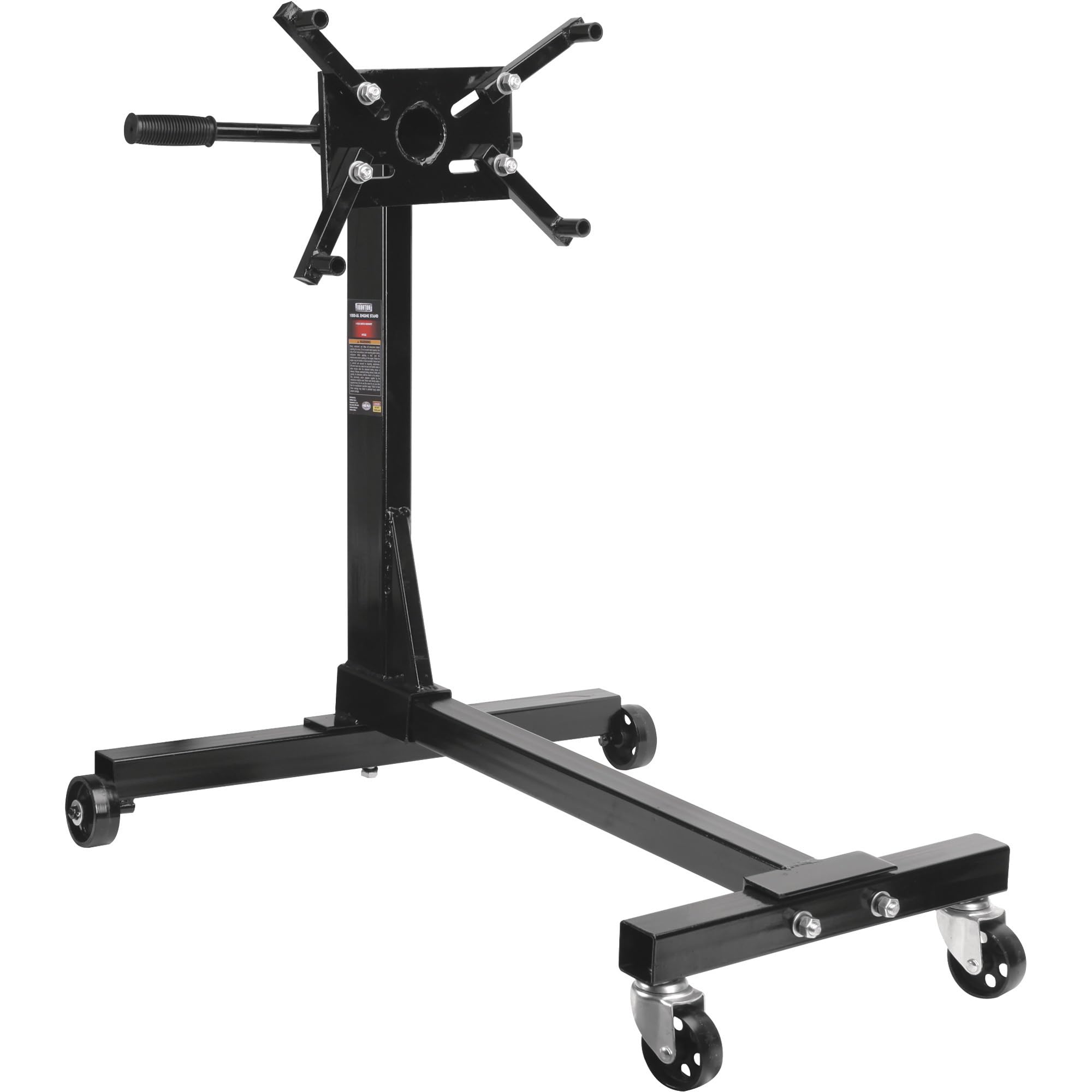 Ironton 1000-Lb Capacity Rotating Engine Stand for Coyote Engines - Heavy Duty Engine Hoist Stand with 360° Rotation for Engine Test Run & Maintenance | Perfect for Automotive Repair Shops, DIY Mechanics & Engine Rebuilding
