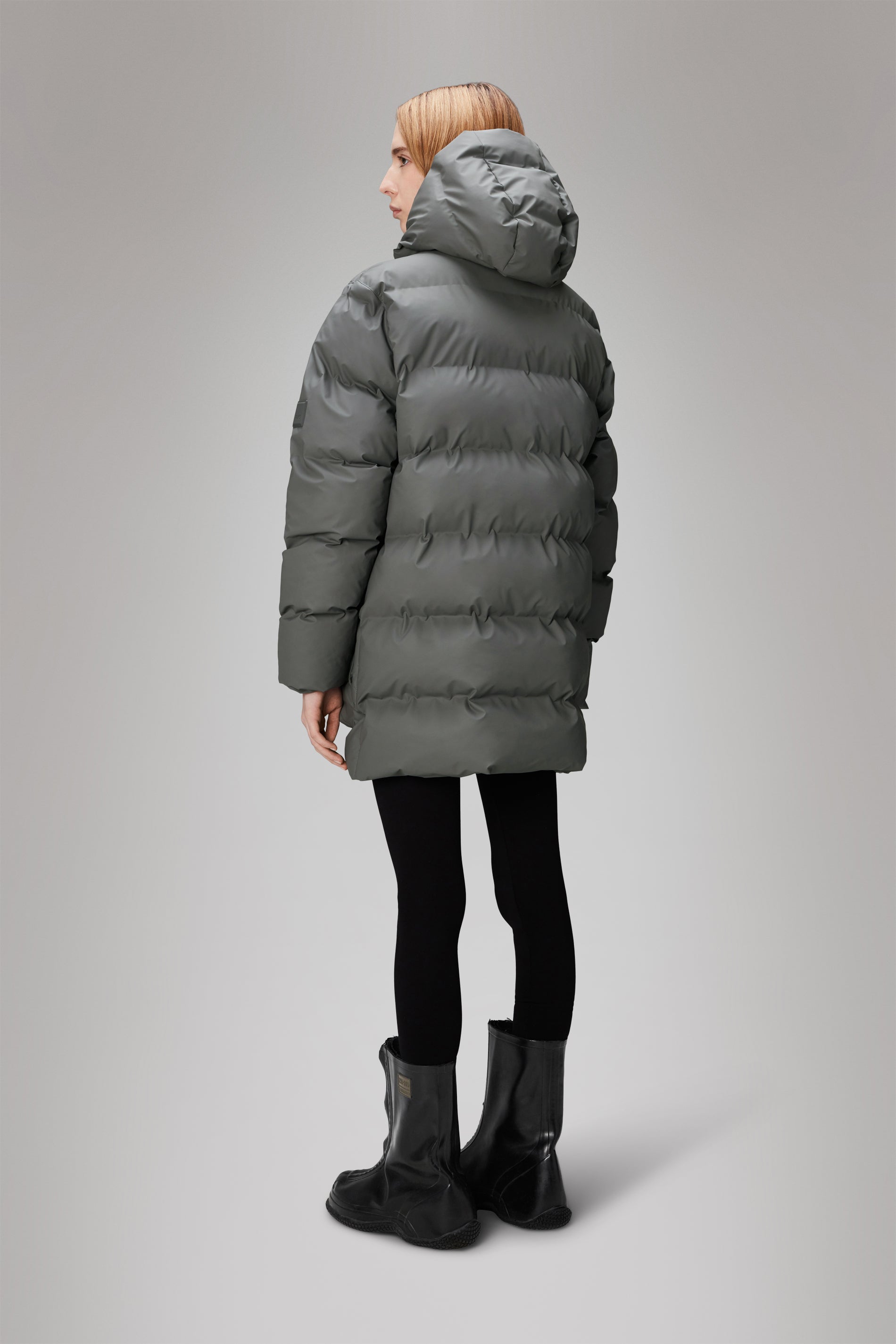 Alta Long Puffer Cargo Jacket for Men & Women - Winter Warm Waterproof Hooded Coat with Multiple Pockets | Outdoor Hiking, Camping, Snow Sports & Daily Wear
