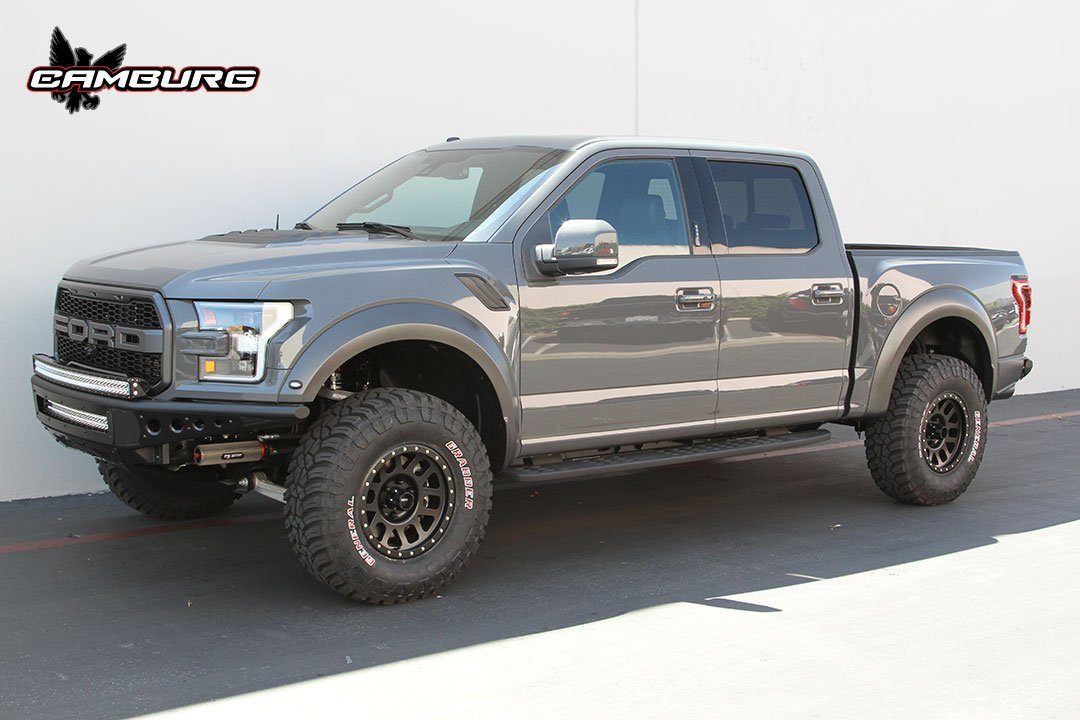 17-20 Ford Raptor Camburg Fox Factory 3.0 DSC Suspension Lift Kit - Off-Road Performance Upgrade for Baja Racing & Trail Adventures