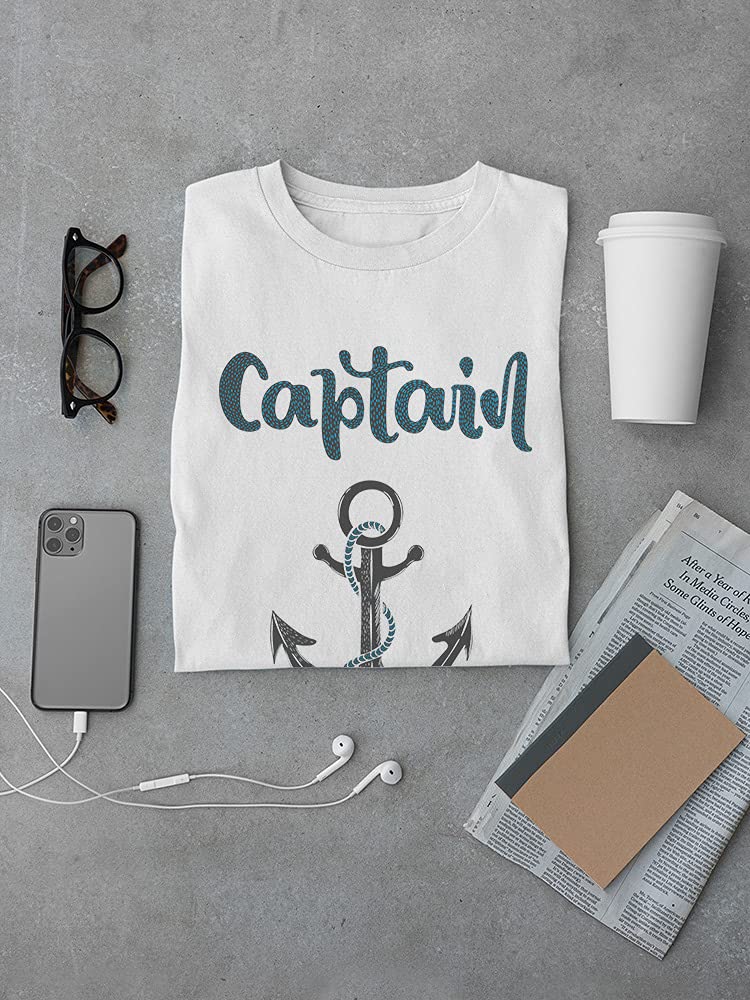 Captain Anchors Graphic T-Shirt for Men - Casual & Comfortable Cotton Tee for Everyday Wear, Street Style, and Outdoors