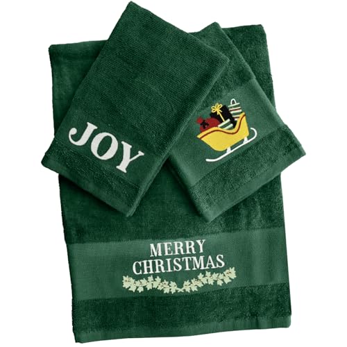 Decorative Bath Towel - Green