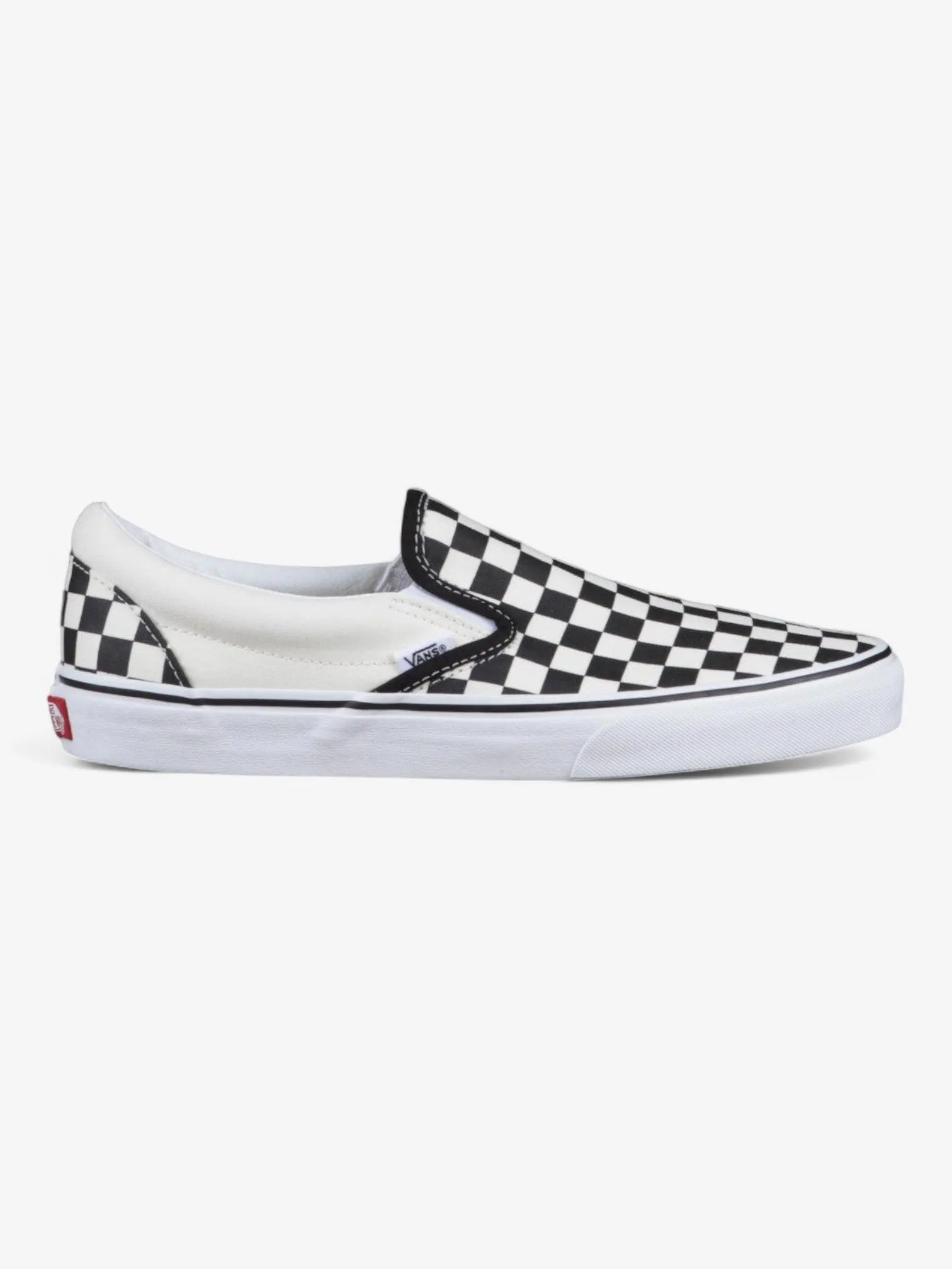 Vans Classic Slip-On Checkerboard Sneakers - Black & White Skate Shoes for Men & Women | Casual Wear, Street Style & Skateboarding