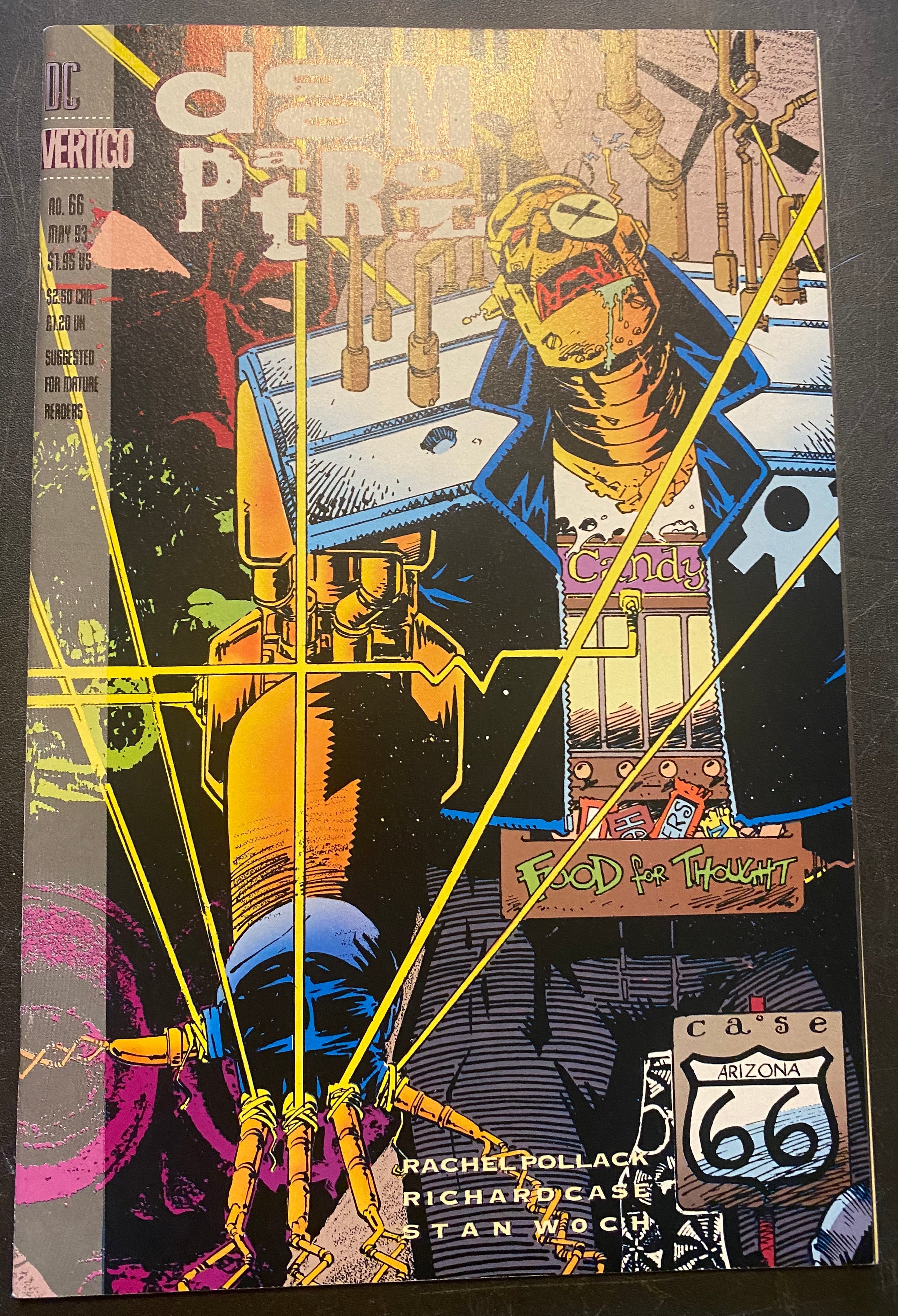DC Vertigo: Doom Patrol #66 (May 1993) Comic Book - Written by Rachel Pollack | Vintage Collectible Graphic Novel for Superhero Fans & Comic Book Enthusiasts