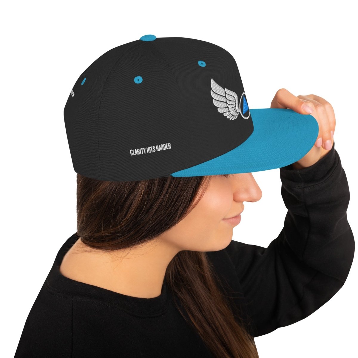 Wings Of Recovery Snapback Hat - Sobriety in Full Flight - Stylish Addiction Recovery Cap for AA Meetings & Sober Living Support