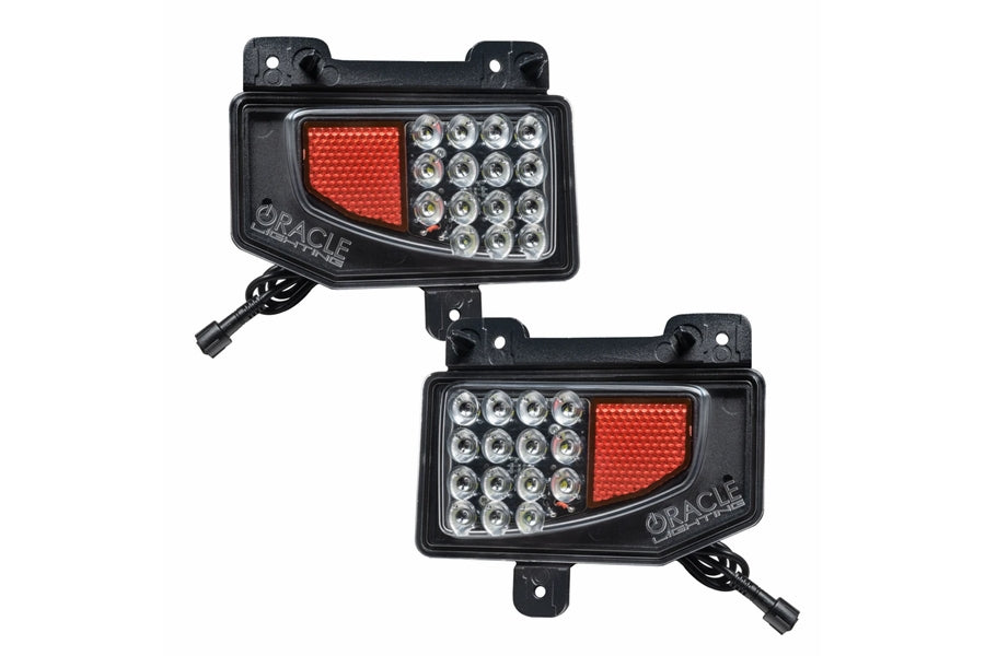 Jeep Gladiator JT Oracle Rear Bumper LED Reverse Lights - No Wiring Harness Needed - Perfect for Off-Roading & Night Driving