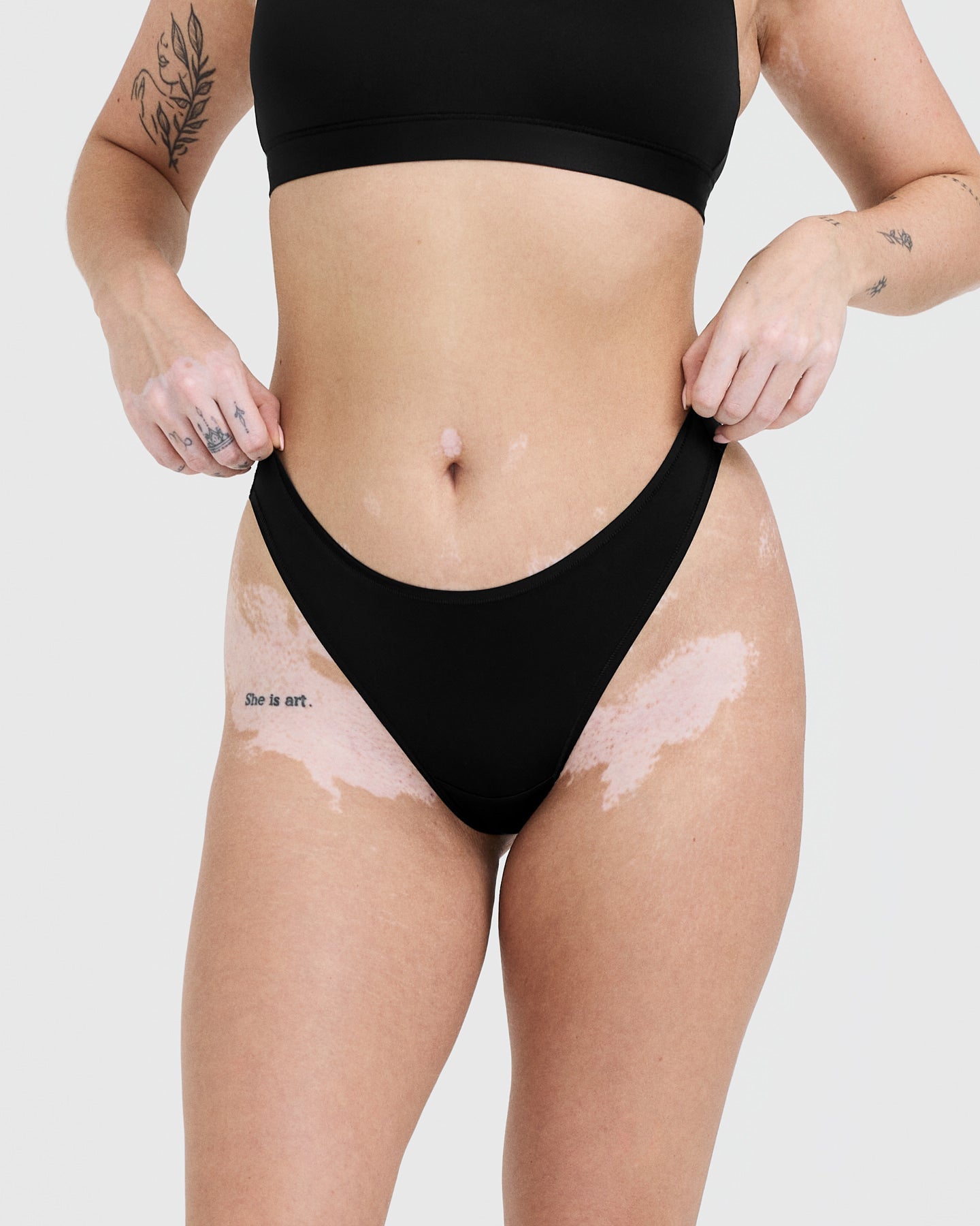 Sexy Black Silhouette Thong - Comfortable Lingerie for Women | Perfect for Date Night, Boudoir Photography & Sensual Wear