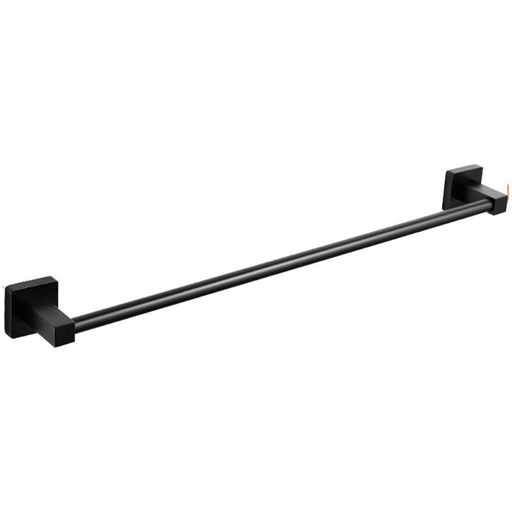 Stainless Steel Towel Shelf Stand with Storage Basket - Dual Use Punch-Free Self-Adhesive Design for Bathroom, Kitchen & Hotel (80cm, Single) - Perfect for Space-Saving Organization in Small Bathrooms and Modern Kitchens
