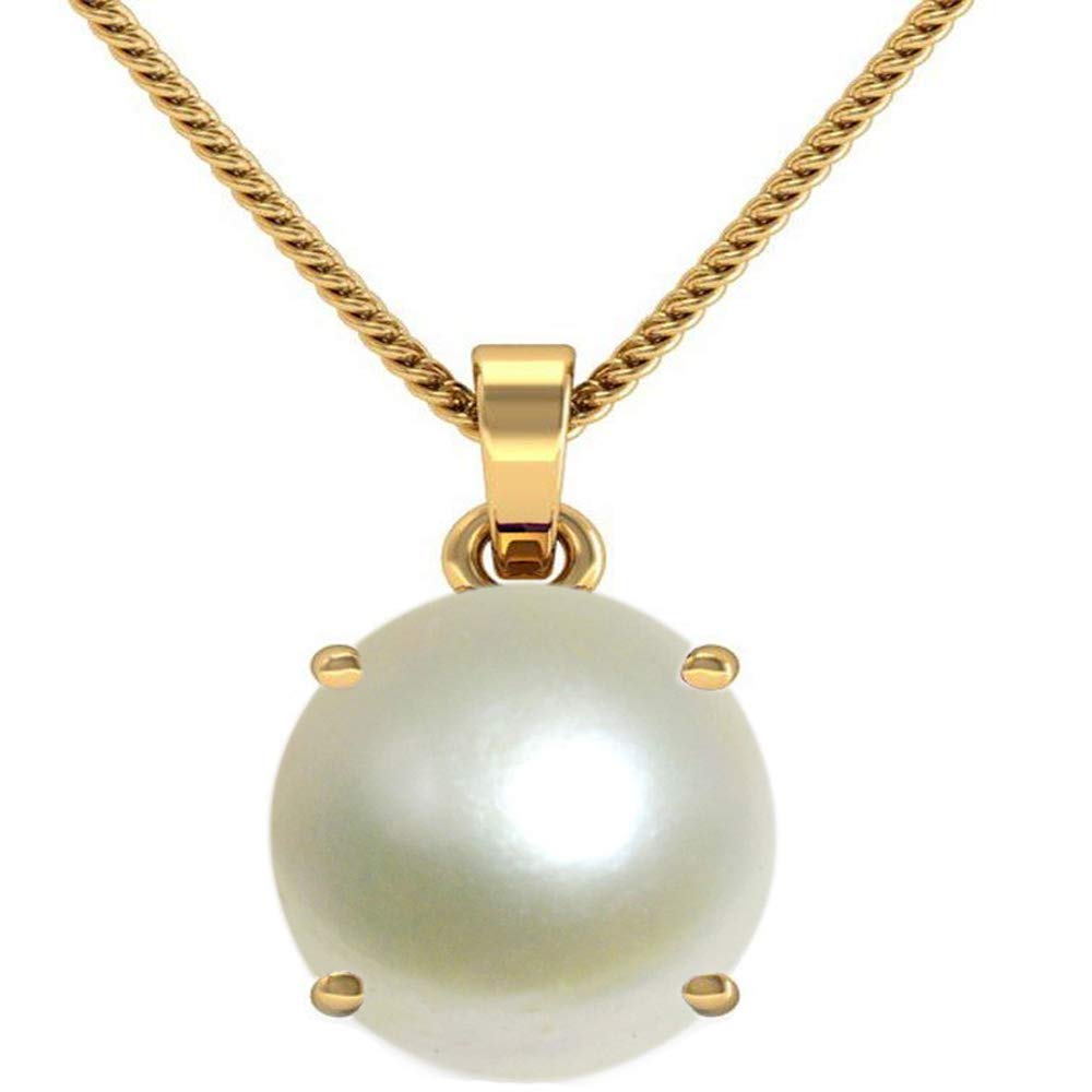 Gemstone Pendant Necklace for Men & Women - Silver Plated & Yellow Gold Astrological Zodiac Jewelry - Perfect for Gifts, Birthdays & Spiritual Protection
