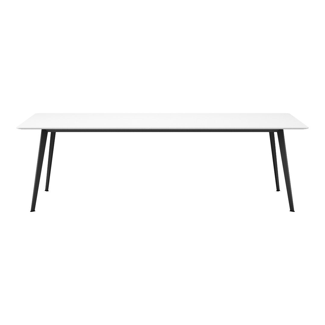 Modern Rectangular JW Dining Table - Solid Wood Kitchen Table for 6-8 People - Perfect for Family Dinners & Entertaining Guests