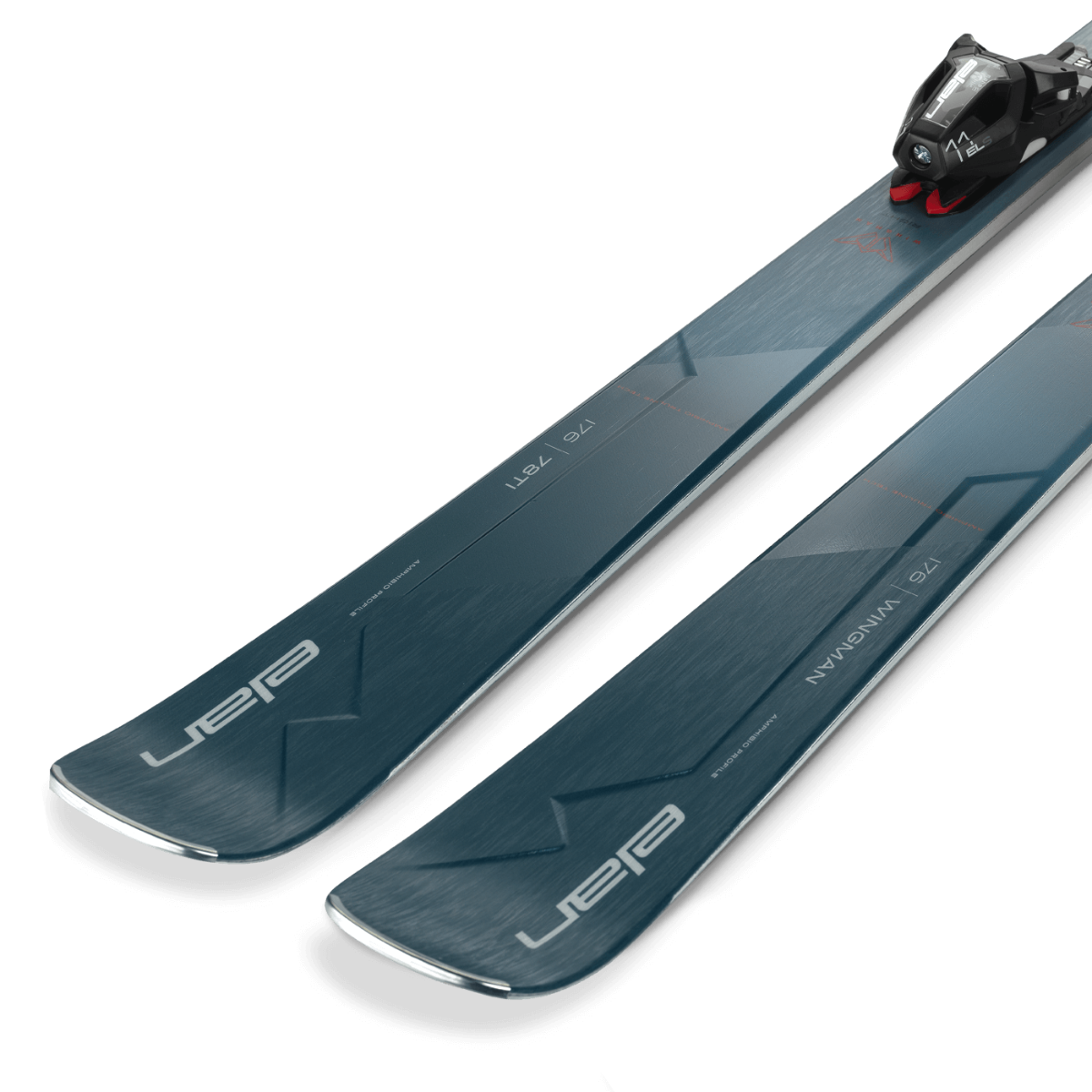 Elan WINGMAN 78 TI PS Ski with ELS 11.0 DB484018 Bindings - 2025 Model | All-Mountain Performance Skis for Men | Perfect for Groomed Trails and Off-Piste Adventures