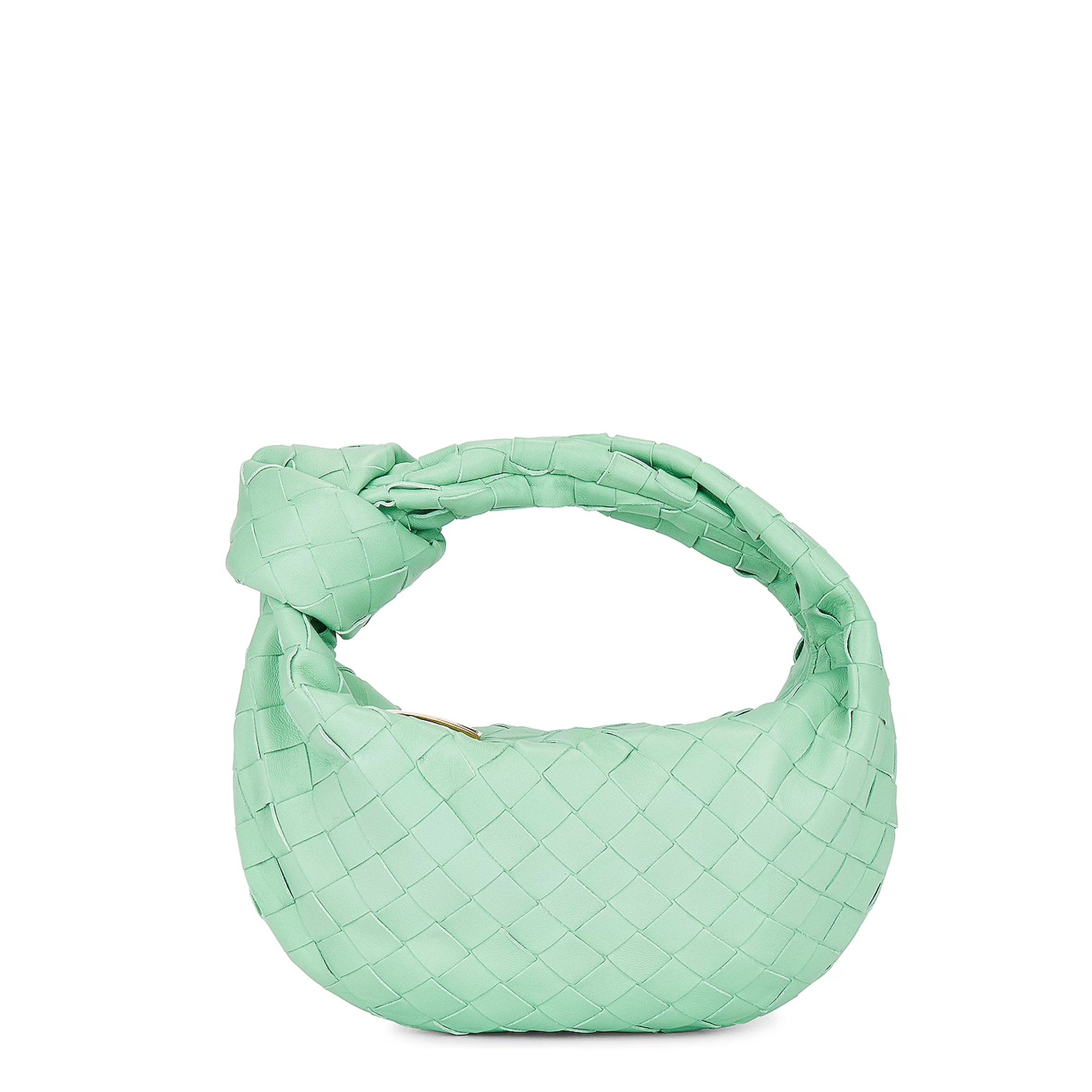 Jodie Mini Intrecciato Crossbody Bag - Luxury Leather Handbag for Women | Perfect for Date Night, Office & Evening Events