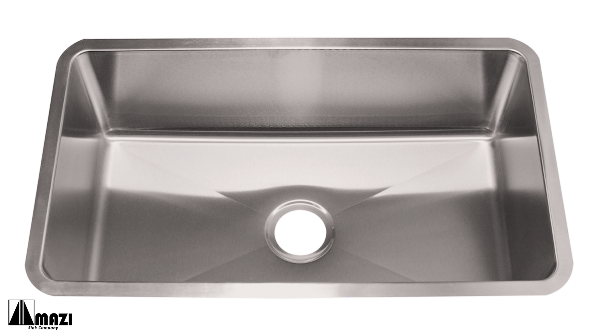 Premium Stainless Steel Kitchen Sink RS3018 - 16 Gauge Heavy Duty Undermount Single Bowl Sink for Modern Kitchens | Commercial & Home Use | Easy to Clean & Durable