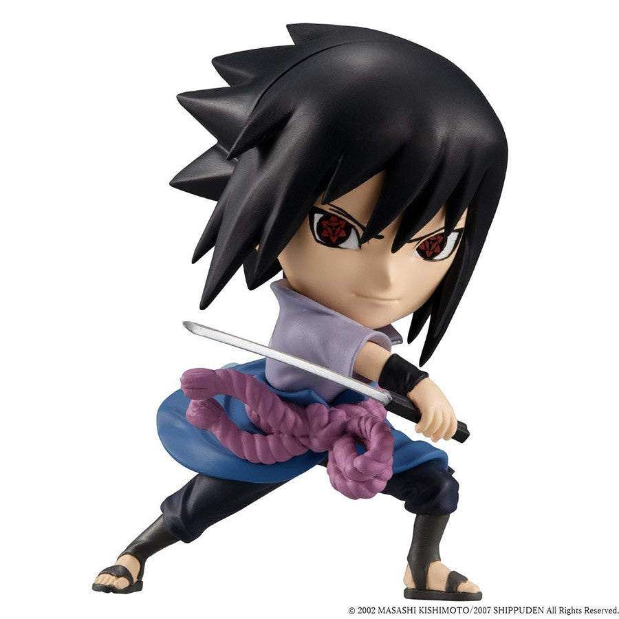 Bandai Chibi Masters Naruto Shippuden Sasuke Uchiha Vinyl Figure - Anime Collectible for Fans, Home & Office Decor, Gift for Naruto Lovers