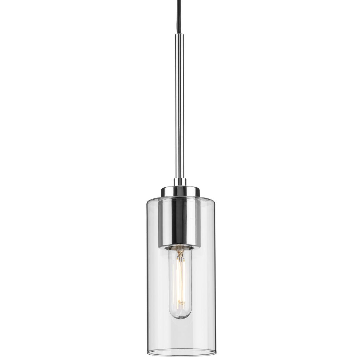 Cofield Collection Modern One Light Pendant - Sleek Ceiling Light Fixture for Kitchen, Dining Room & Bedroom | Energy Efficient LED Lighting for Home Decor