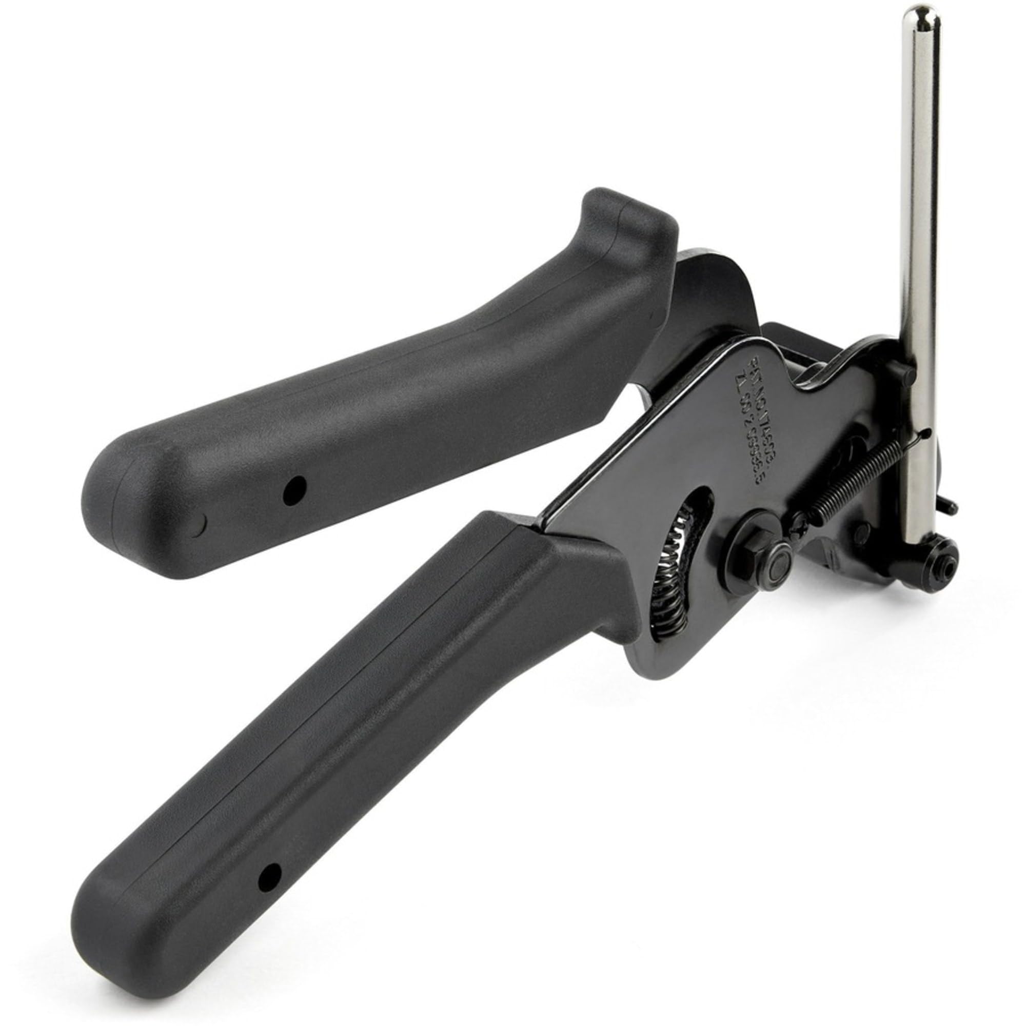 StarTech.com Stainless Steel Cable Tie Tightener & Cutter Tool - Professional Metal Zip Tie Installation Gun for Secure Fastening - Tensioning & Cutting Tool for Metal Tie Wraps (TAA Compliant) - Ideal for Electrical Wiring, HVAC, and Industrial Applications