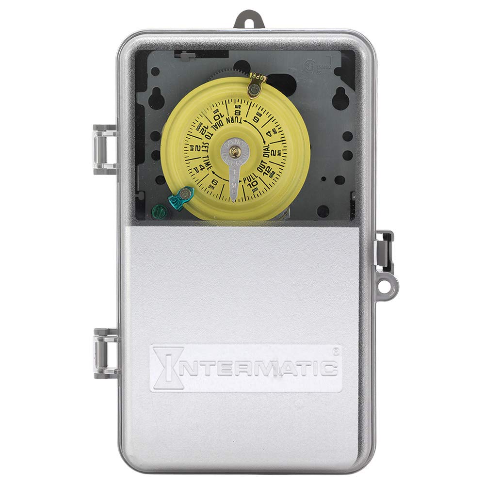 24-Hour Electromechanical Timer Switch DPST - Perfect for Home Appliances, Lighting Control & Industrial Equipment Automation