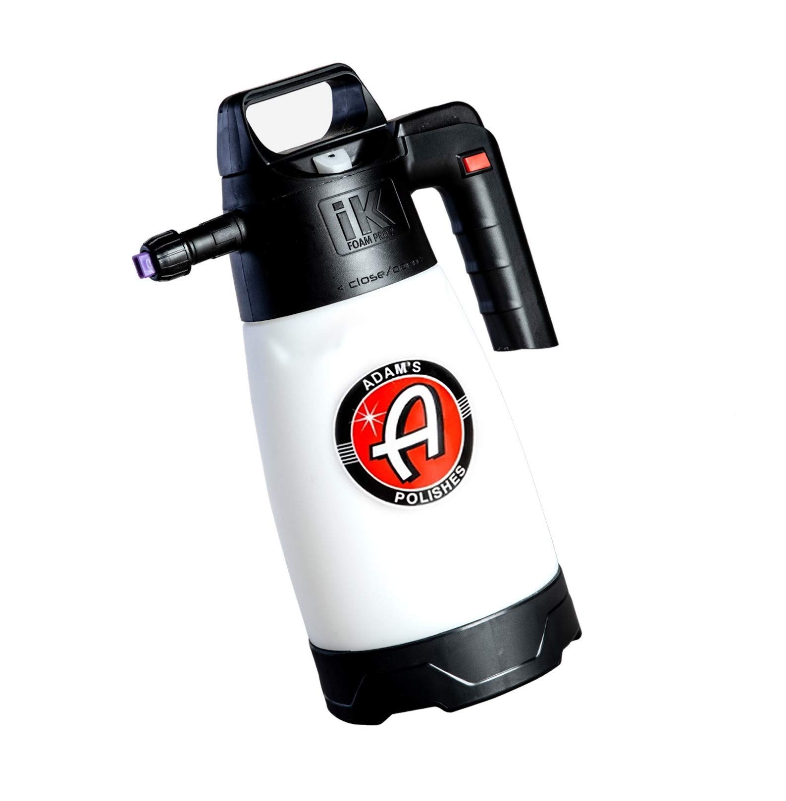 Adam's Polishes IK Pro 2 Foaming Pump Sprayer - High Pressure Car Wash Sprayer for Detailing, Wheel & Tire Cleaning - Ideal for Car Wash Soap, Wheel Cleaner & Garden Weed Control - Perfect for Auto Detailing & Lawn Care