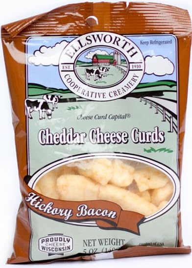 Ellsworth Wisconsin Cheese Curds - 3 Pack Midwest Trio | Fresh Dairy Snacks for Poutine, Appetizers & Game Day Parties | Deli Direct Premium Cheese Curds