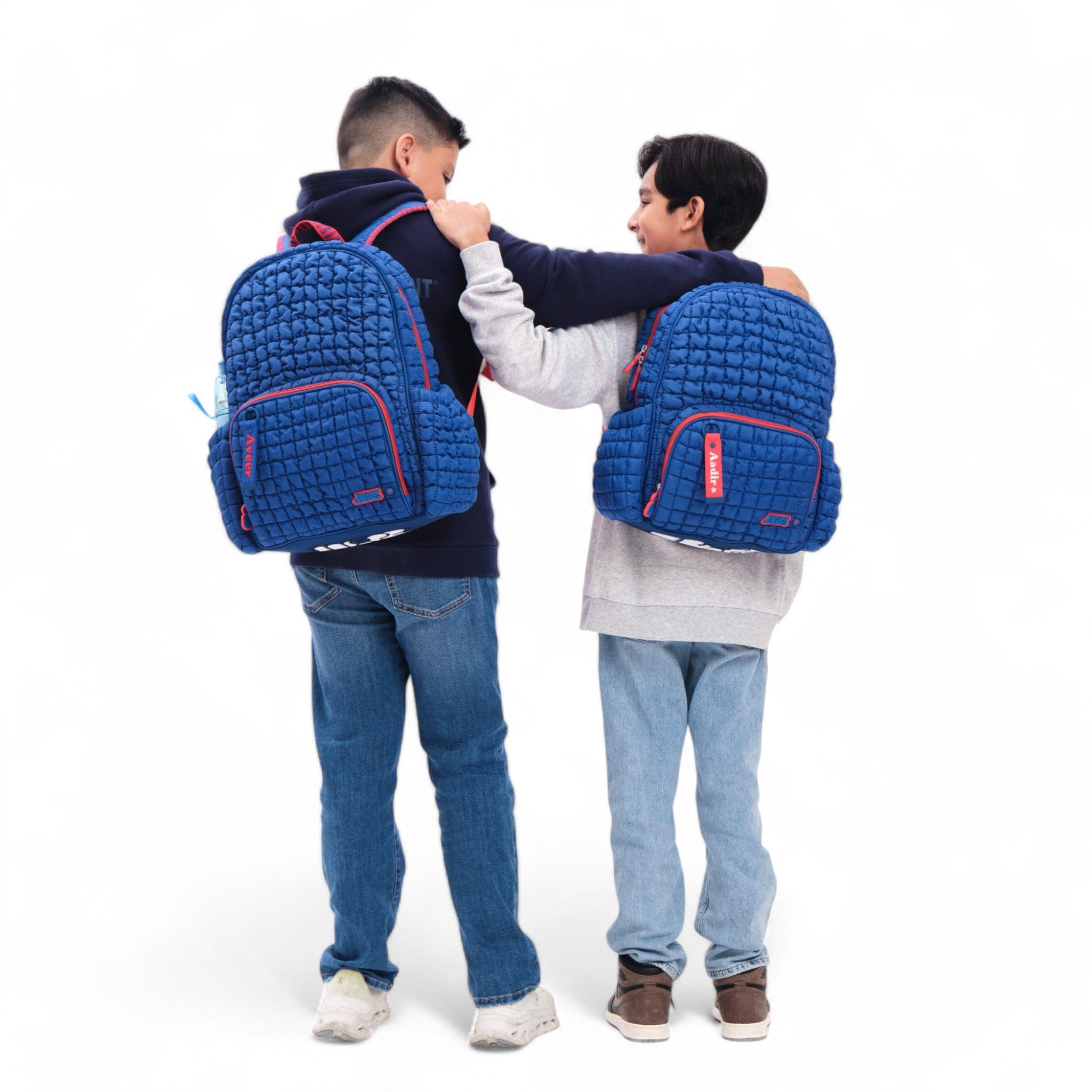 Boba Large Backpack for Women & Men - Spacious Travel Backpack with Laptop Compartment, Durable Bomba Blue College School Bag - Perfect for Hiking, Work, Gym & Daily Commute