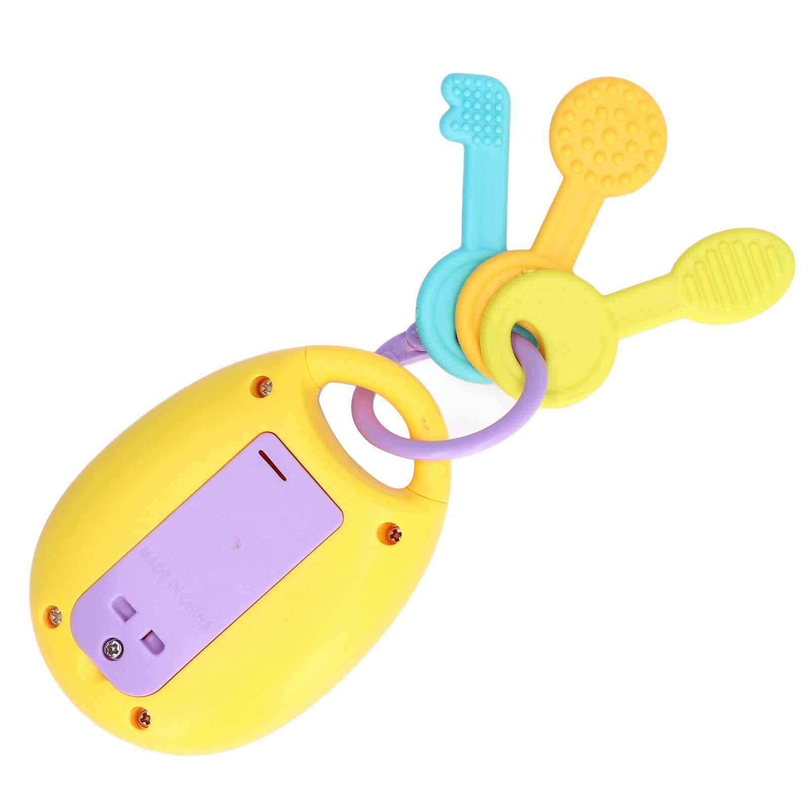 Dilwe Toy Car Key - Realistic Baby Remote Control Key with Sound & Light - Safe Simulation Toy for Toddlers 12+ Months - Perfect for Pretend Play & Early Learning