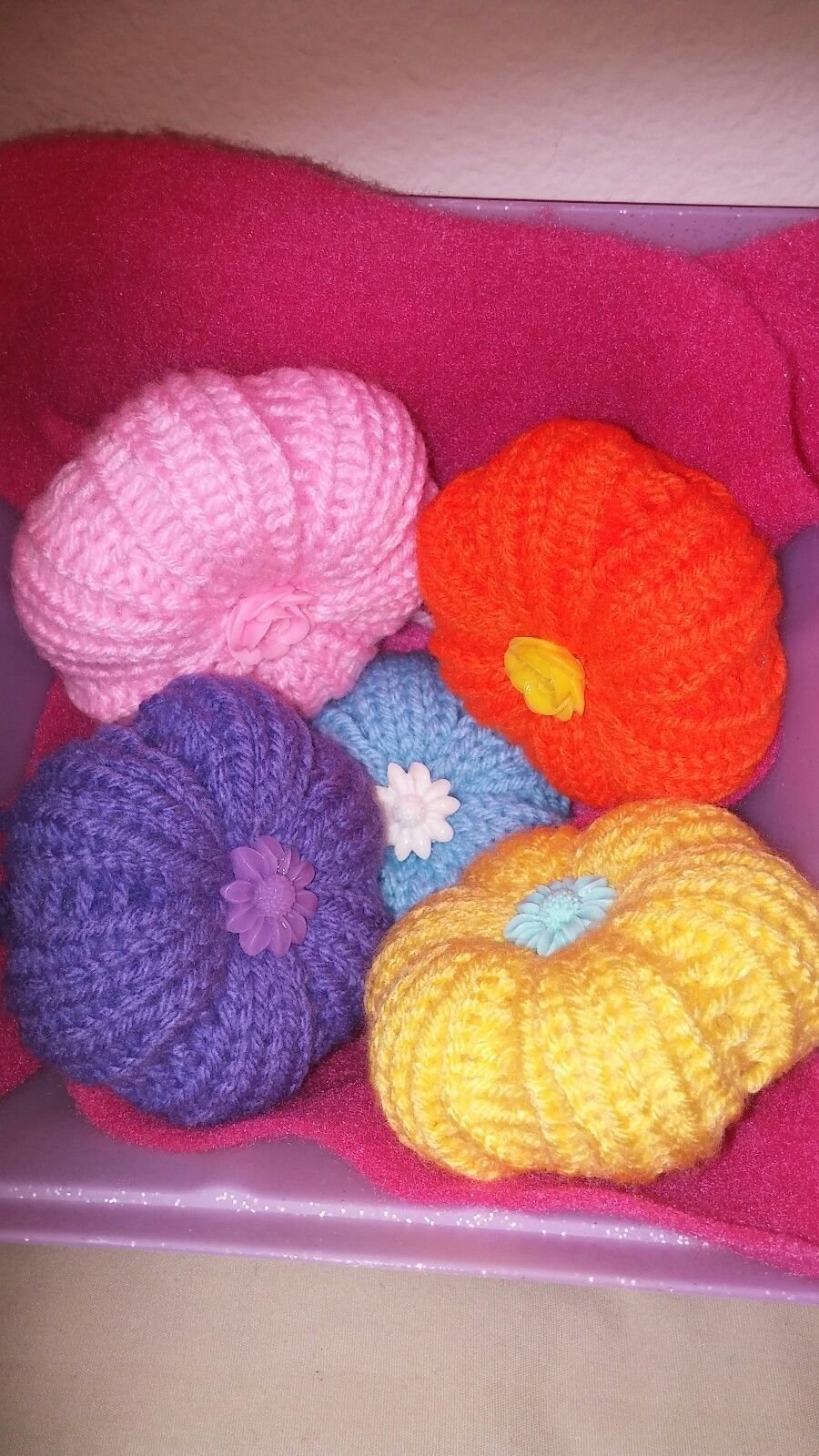 Elegant Knitted Puffy Flowers - Handmade Floral Decor for Home, Wedding, Party & Gift Ideas