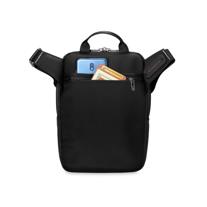 Briggs & Riley HTA Crossbody Bag for Women & Men - Durable Travel & Everyday Shoulder Bag - Compact & Lightweight for Commuting, Shopping, Work & Weekend Adventures