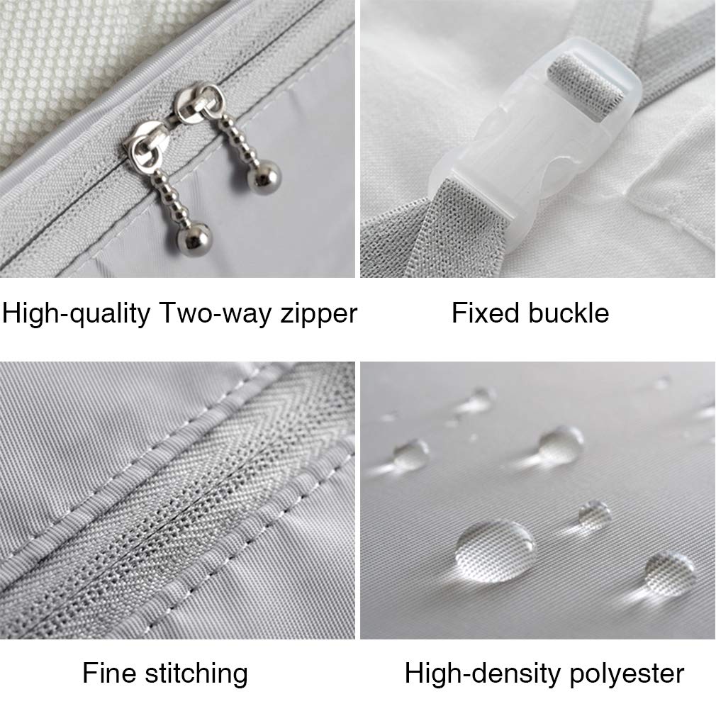 8-Piece Packing Cubes Set - Travel Organizer for Clothes, Shoes & Cosmetics | Perfect for Suitcase Organization & Business Trips