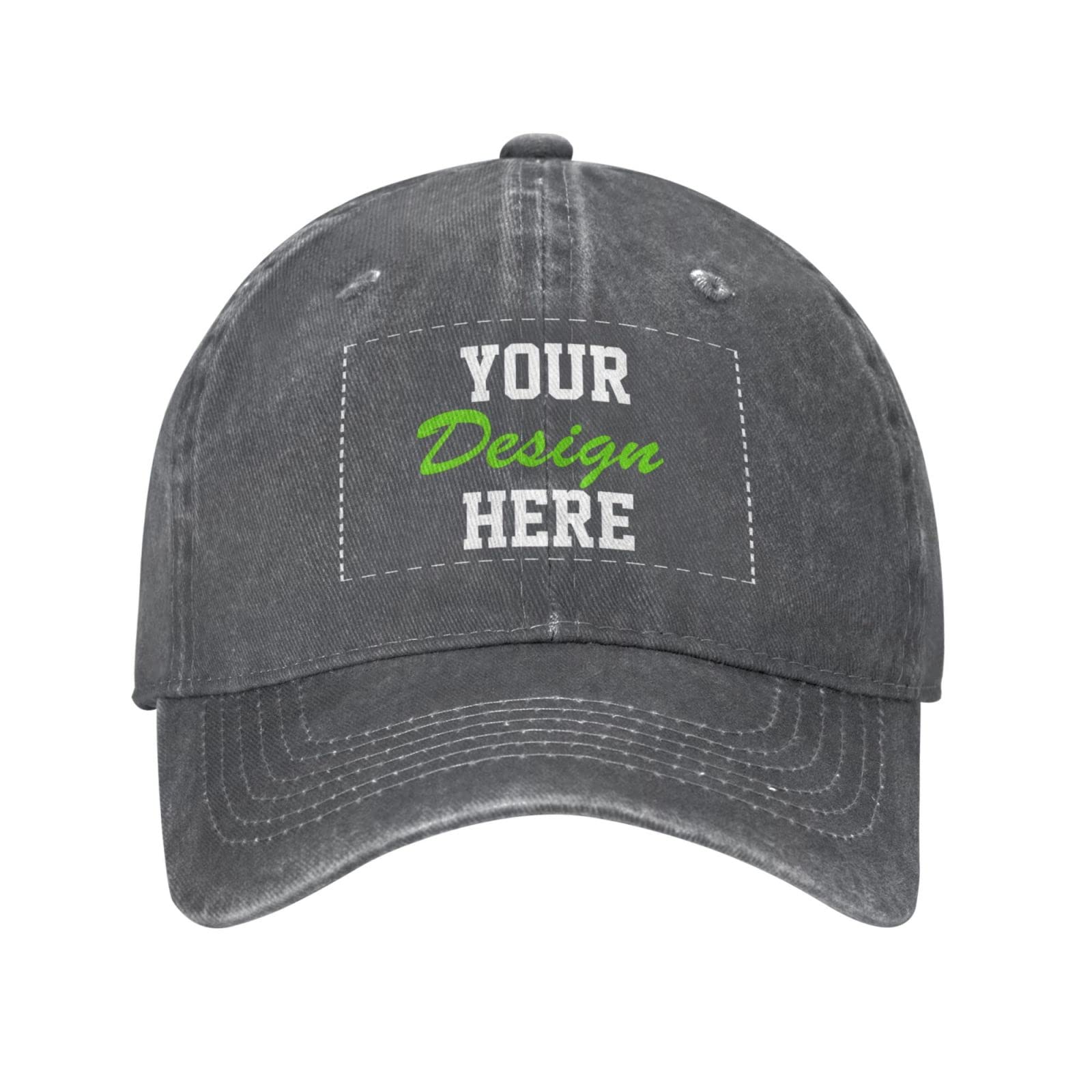 Custom Hats with Team Name & Logo - Personalized Cowboy Hats for Men & Women - Design Your Own Hat for Work, Events & Outdoor Activities