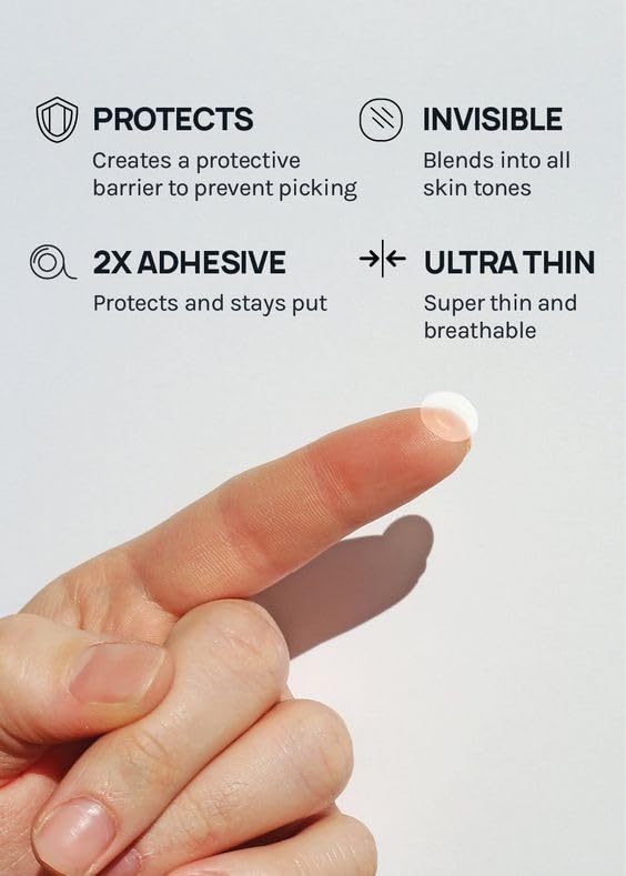 Hydrocolloid Acne Pimple Patch - 144 Dots | Fast Healing Spot Treatment for Zits, Blemishes & Breakouts | Vegan, Cruelty-Free Skincare | Perfect for Overnight Use & On-the-Go Spot Care