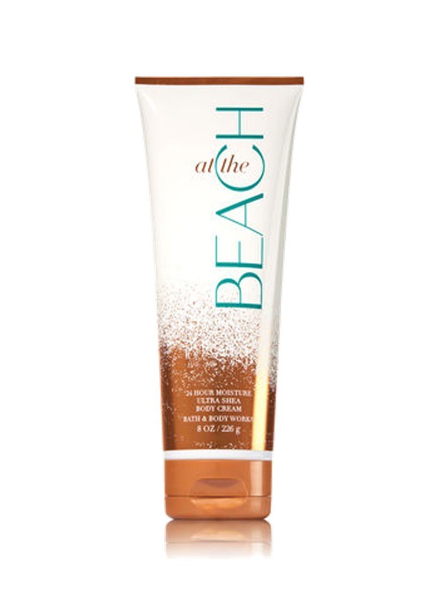 Bath & Body Works At The Beach Body Cream - 8 oz Moisturizing Lotion for Dry Skin, Hydrating & Nourishing - Perfect for Summer, Beach Trips & Everyday Use