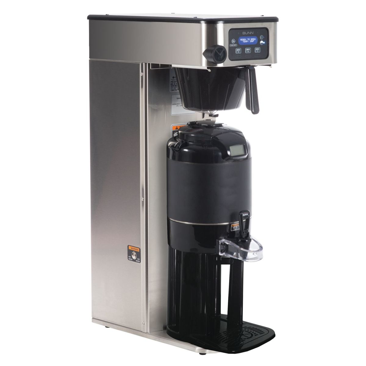 BUNN ICB Infusion Series Commercial Coffee Brewer - Dual Voltage 120V (Model 53100.0101) for Restaurants, Offices & Cafes