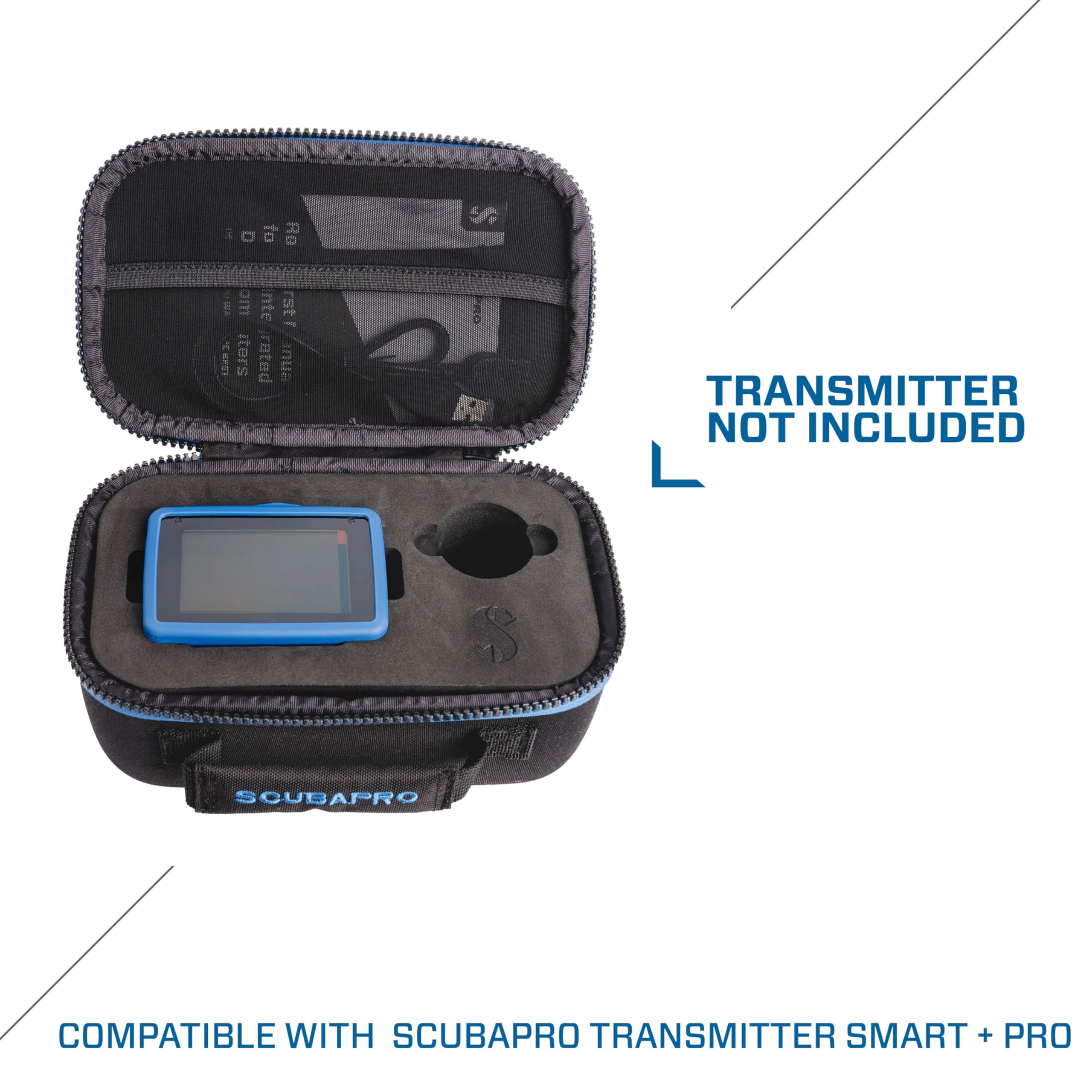 SCUBAPRO Luna 2.0 AI Wrist Dive Computer with Bluetooth - Air Integrated Digital Watch for Scuba Diving - Includes Protective Case & Silicone Band - Perfect for Recreational & Technical Divers