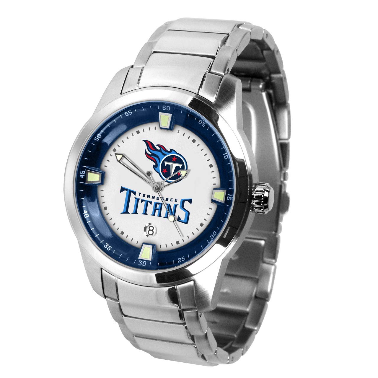 Game Time NFL Fan Men's Titan Wrist Watch - Waterproof Sports Watch for Men with Team Logo - Perfect for Football Games, Gifts & Everyday Wear