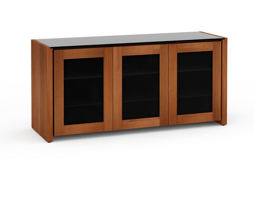 Salamander Designs Corsica Audio Cabinet - Premium TV Stand with Built-in Speaker Storage for Home Theater & Living Room Entertainment Setup