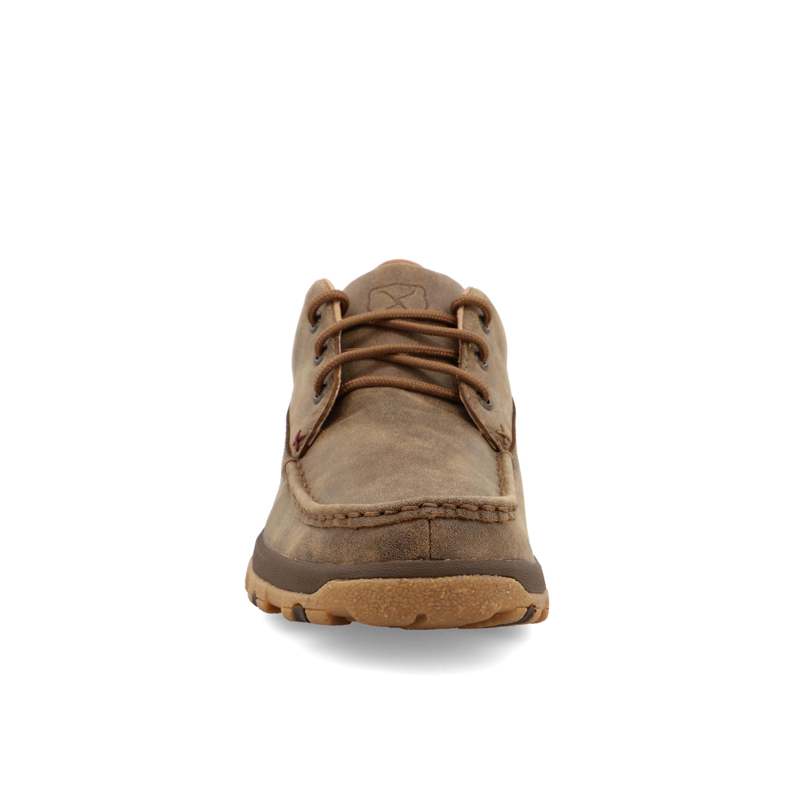 Twisted X Men's Comfortable Boat Shoe Driving Moc - Breathable Moc Toe with CellStretch Technology | Perfect for Casual Wear, Boating & Outdoor Activities