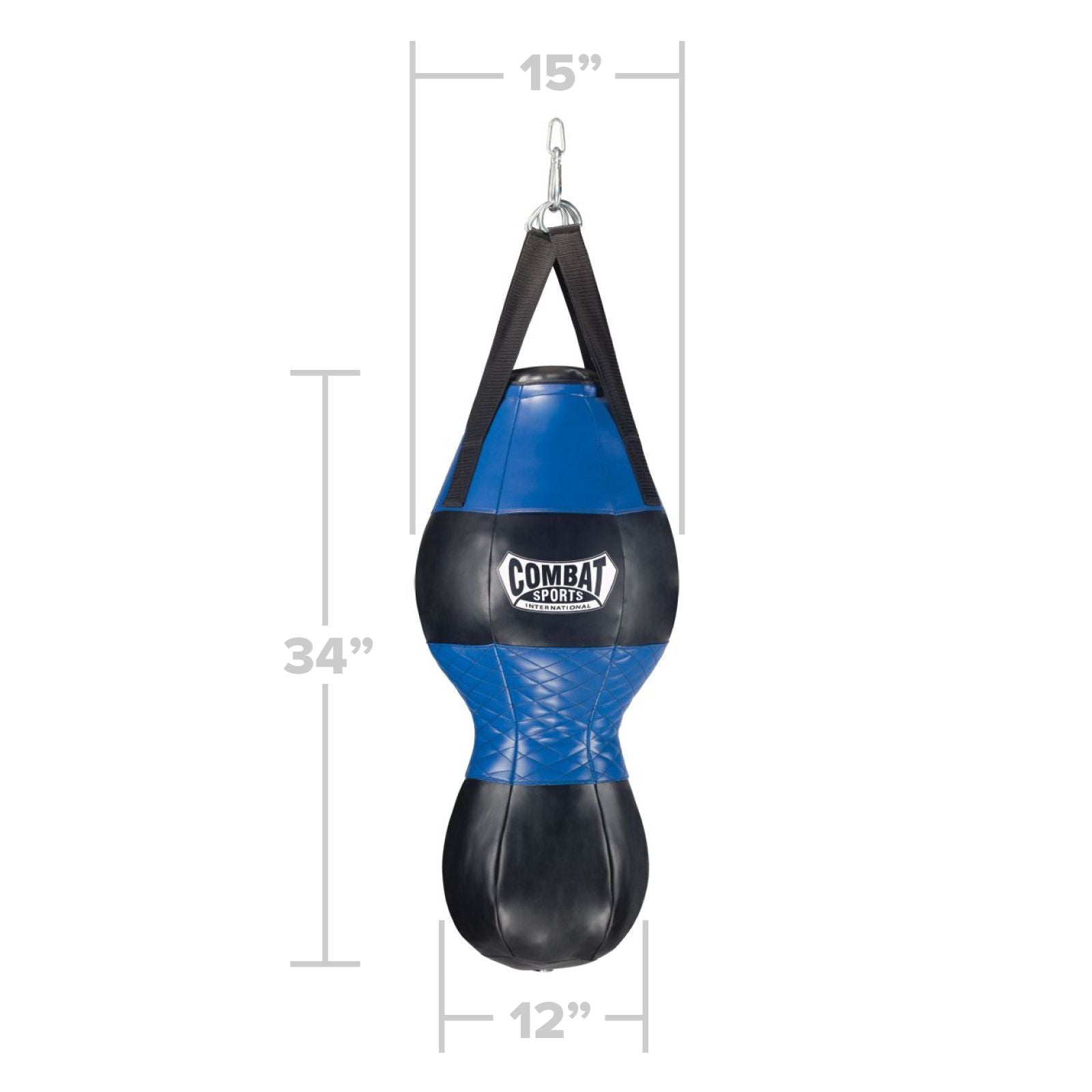 Combat Sports Double End Heavy Bag for MMA, Boxing & Kickboxing Training - Perfect for Home Gyms & Martial Arts Practice