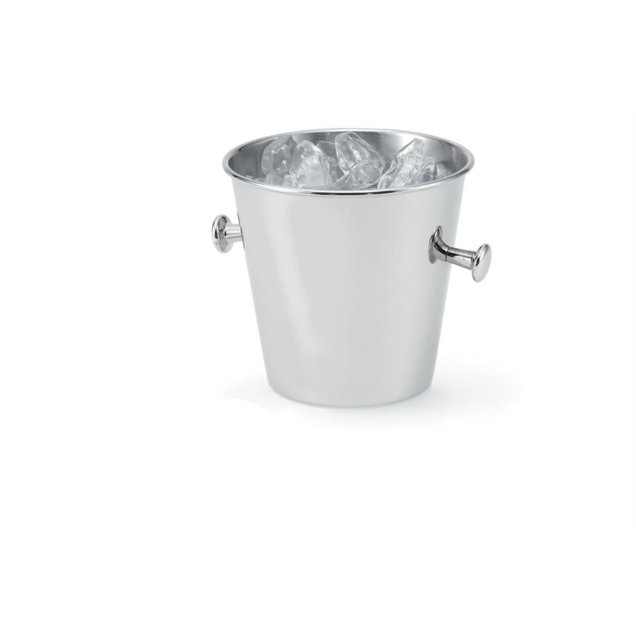 Vollrath 1.6 Quart Stainless Steel Ice Bucket with Mirror Finish - Perfect for Cocktail Parties, Weddings, and Home Bar Use