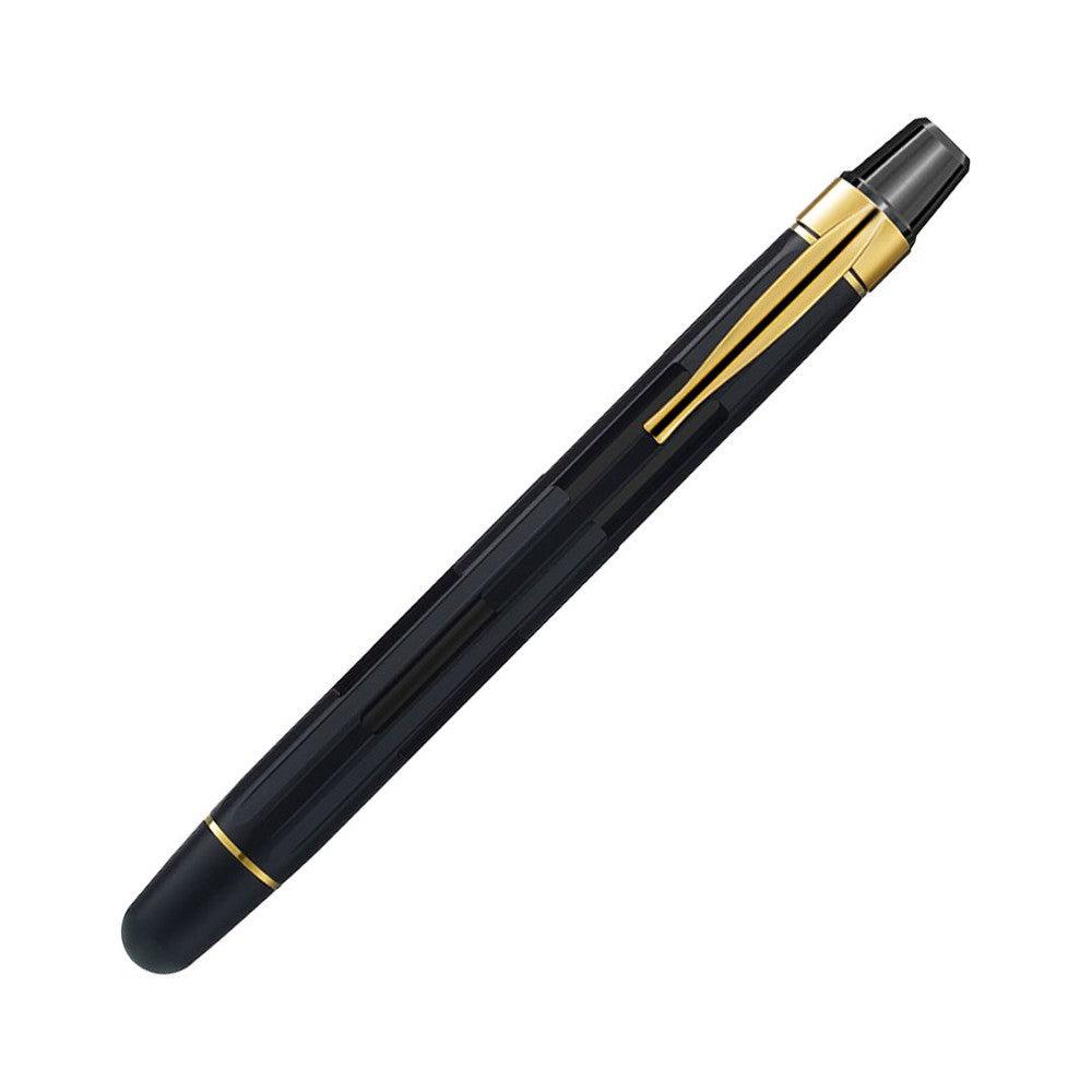 Nahvalur Fountain Pen Eclipse - Premium Black Resin Fountain Pen with Smooth Nib for Writing, Journaling & Calligraphy | Perfect Gift for Pen Enthusiasts & Professionals