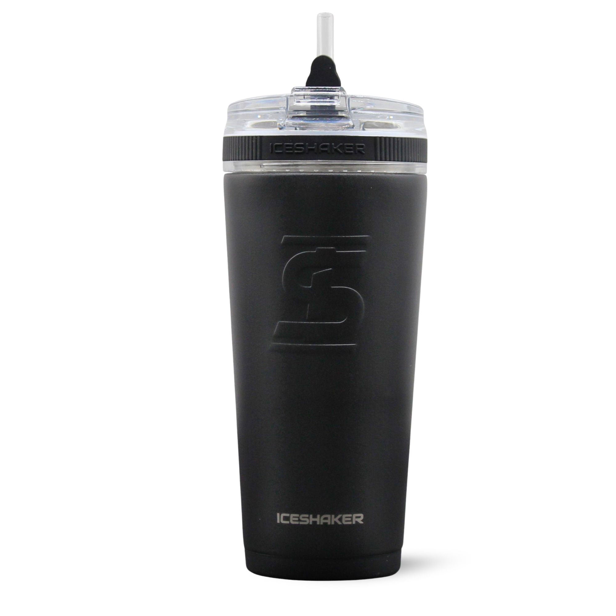 Official Cincinnati Reds 26oz Flex Bottle - Insulated Water Bottle with Straw Lid, Leakproof Sports Drink Bottle for Baseball Fans, Gym, Workouts & Outdoor Activities