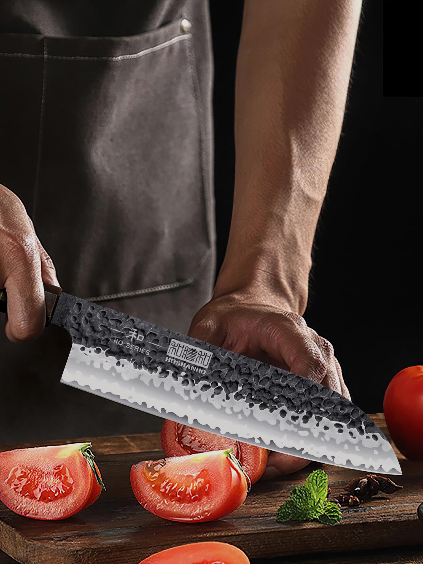 3-Piece Professional High Carbon Steel Kitchen Knife Set - Ultra Sharp Japanese Chef Knives with Ergonomic Handle & Gift Box - Perfect for Home Cooking, Restaurant Use, and Gift Giving