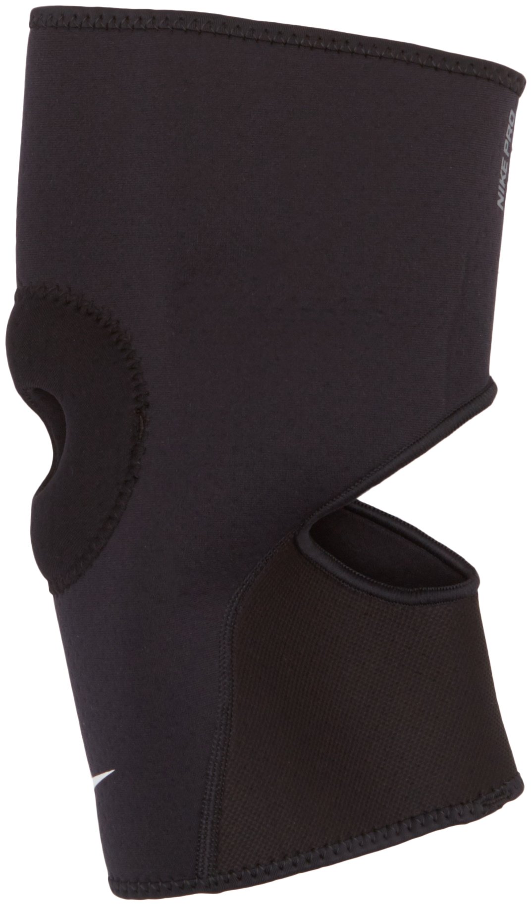 Nike PRO Combat Knee Sleeve for Men - Compression Support for Basketball, Running, Weightlifting & Knee Pain Relief - Medium Size Black