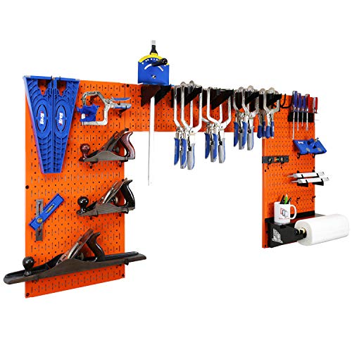 Orange Pegboard