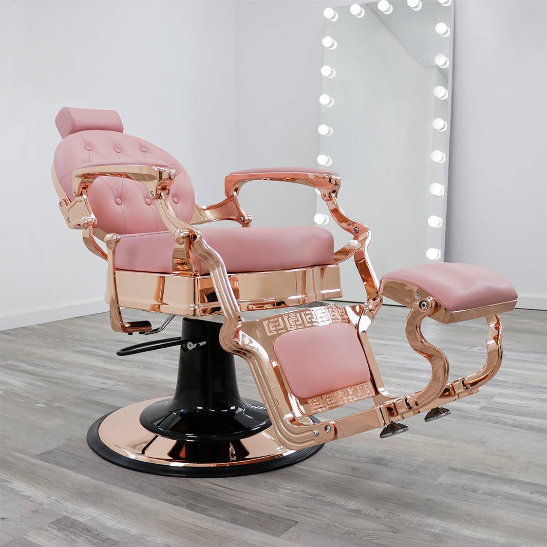 ANASTASIA Professional Barber Chair for Salon & Home Use - Heavy Duty Hydraulic Styling Chair for Haircuts & Grooming - Perfect for Barbershops, Salons & Personal Use