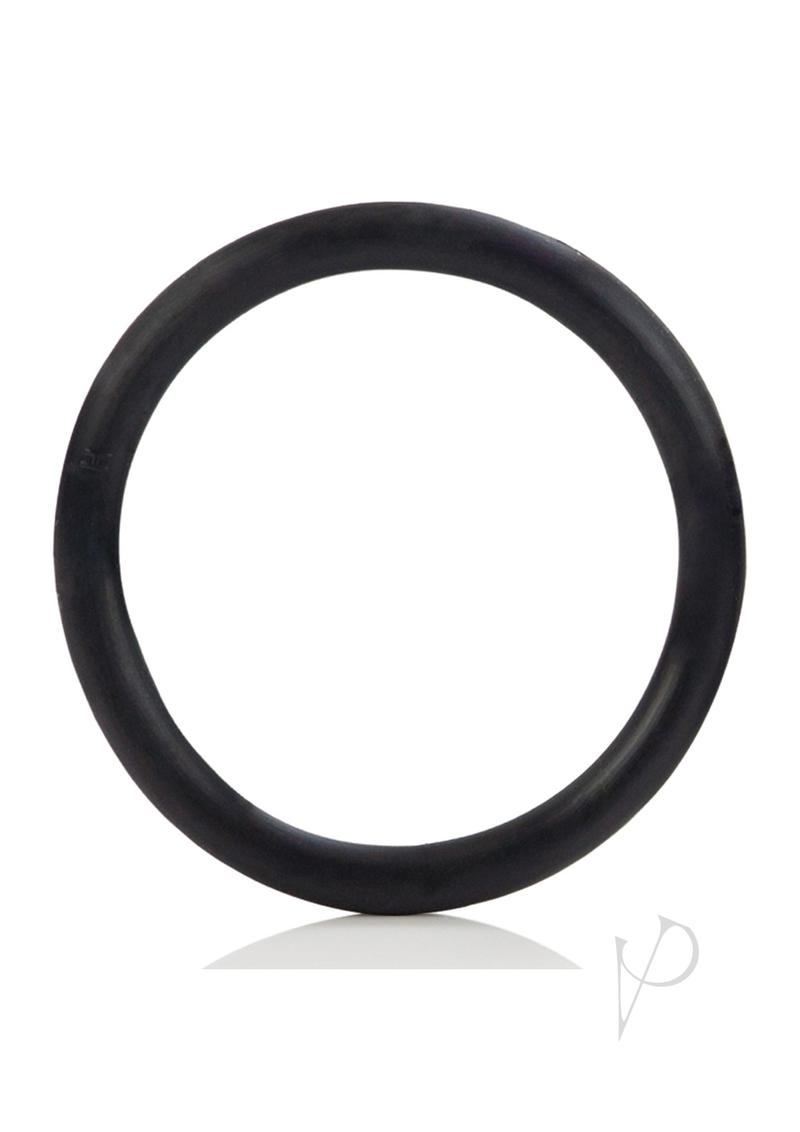 Premium Black Rubber Cock Ring - Large Size for Enhanced Pleasure & Performance | Durable & Comfortable for Couples & Solo Play