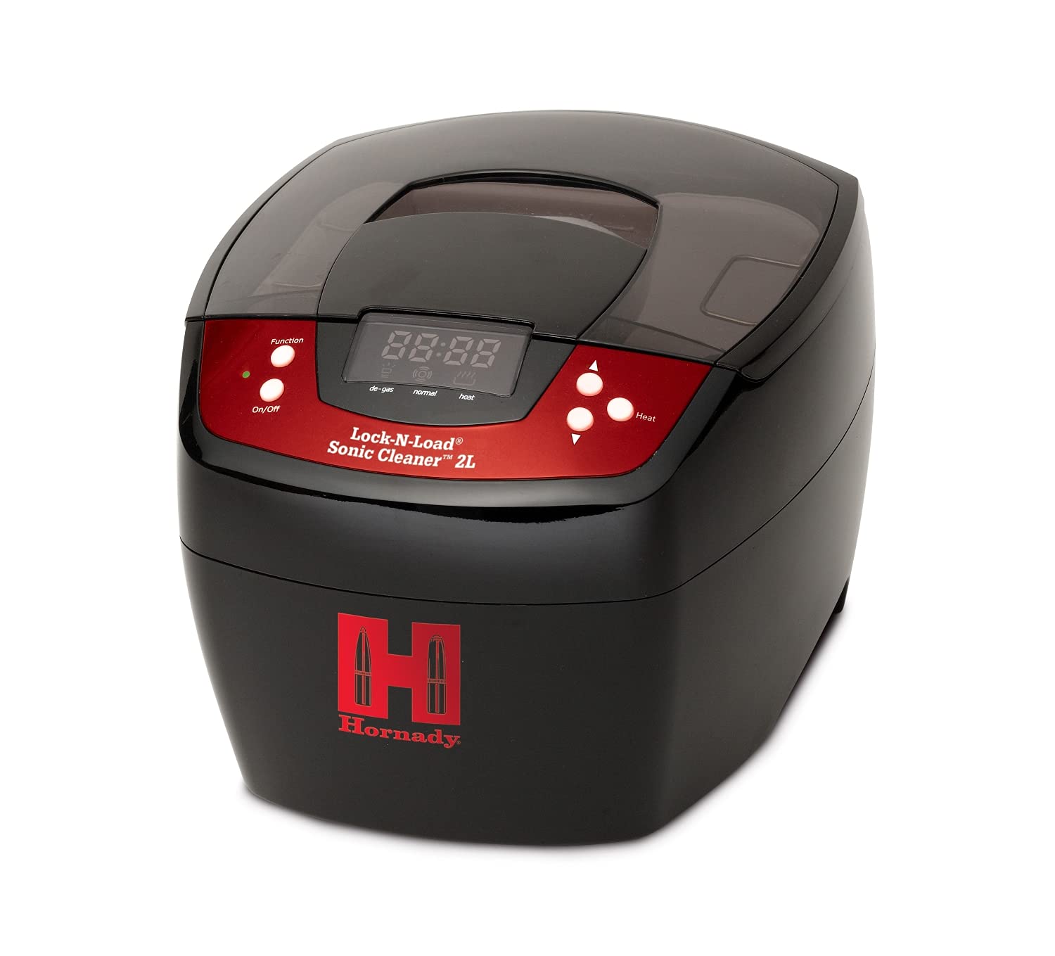Hornady 043320 LNL Sonic Cleaner 2 Liter with Heated Cleaning Tank - 110V Ultrasonic Jewelry Cleaner for Guns, Watches, Coins & More