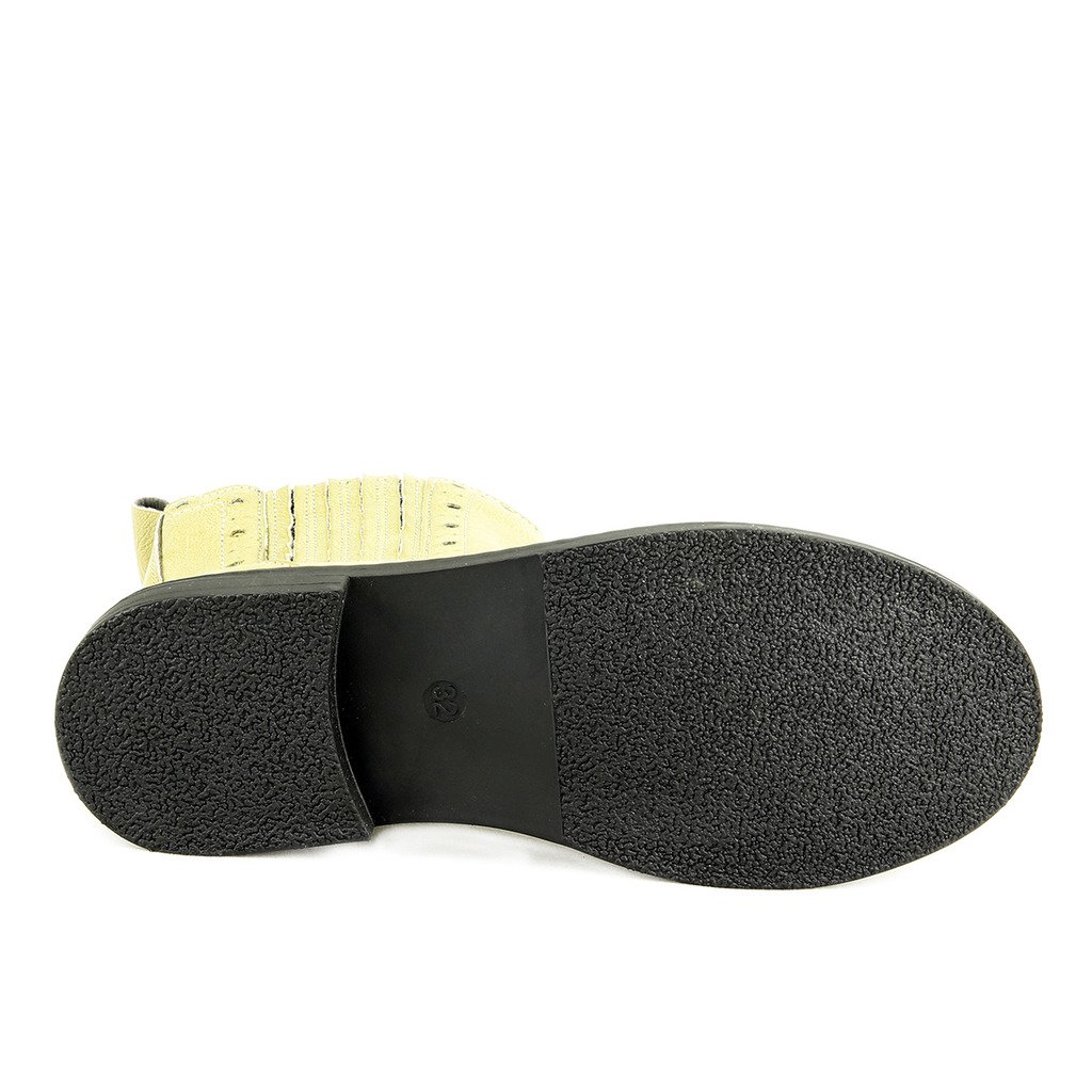 The Doll Maker Flat Bootie - Women's Comfortable Slip-On Shoes for Casual Wear, Indoor & Outdoor Use